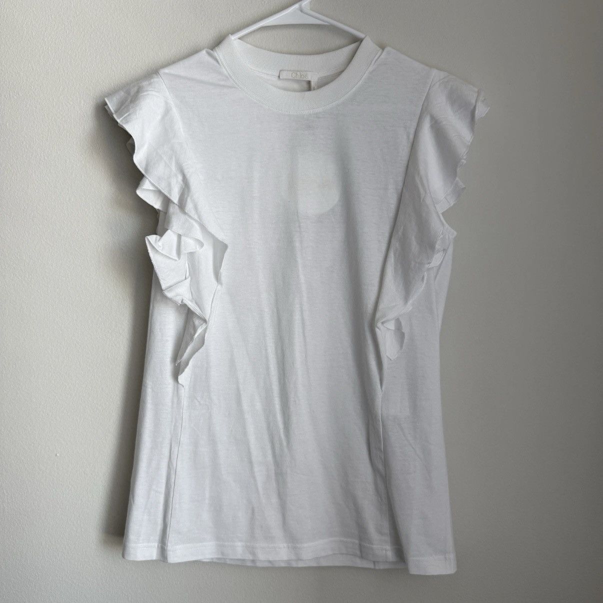 Chloe NWT Chloe White Top Size XS / US 0-2 / IT 36-38 - 2 Thumbnail