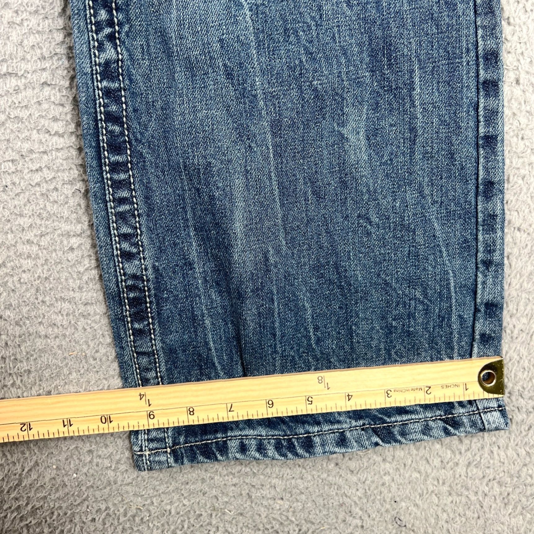 Wrangler VINTAGE Wrangler 20X Jeans 36x32 Blue Denim Bootcut USA Mens 90s Cowboy Southwestern Regular Size US 36 / EU 52 - 2 Thumbnail