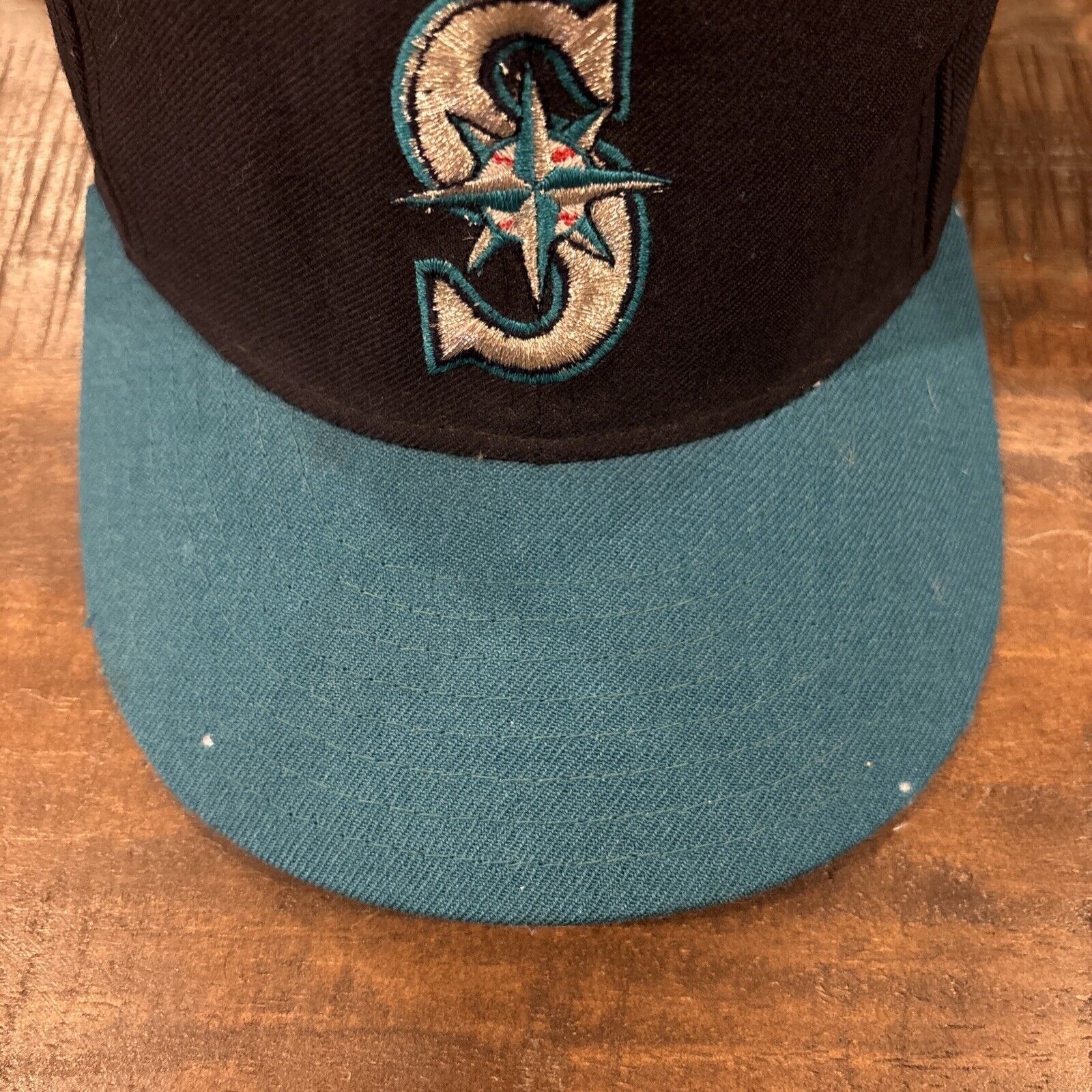New Era Seattle Mariners Hat Men 7 Diamond Collection Cap Vintage Size ONE SIZE - 13 Thumbnail