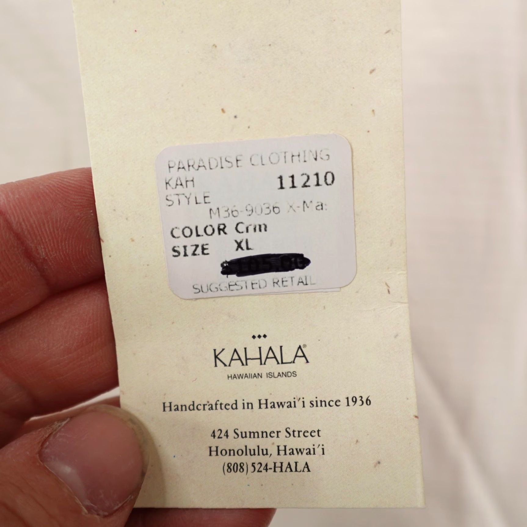 Vintage Kahala Shirt XL Cream Hawaiian Silk Santa Claus Hula Girls Christmas Aloha NEW Size US XL / EU 56 / 4 - 5 Thumbnail