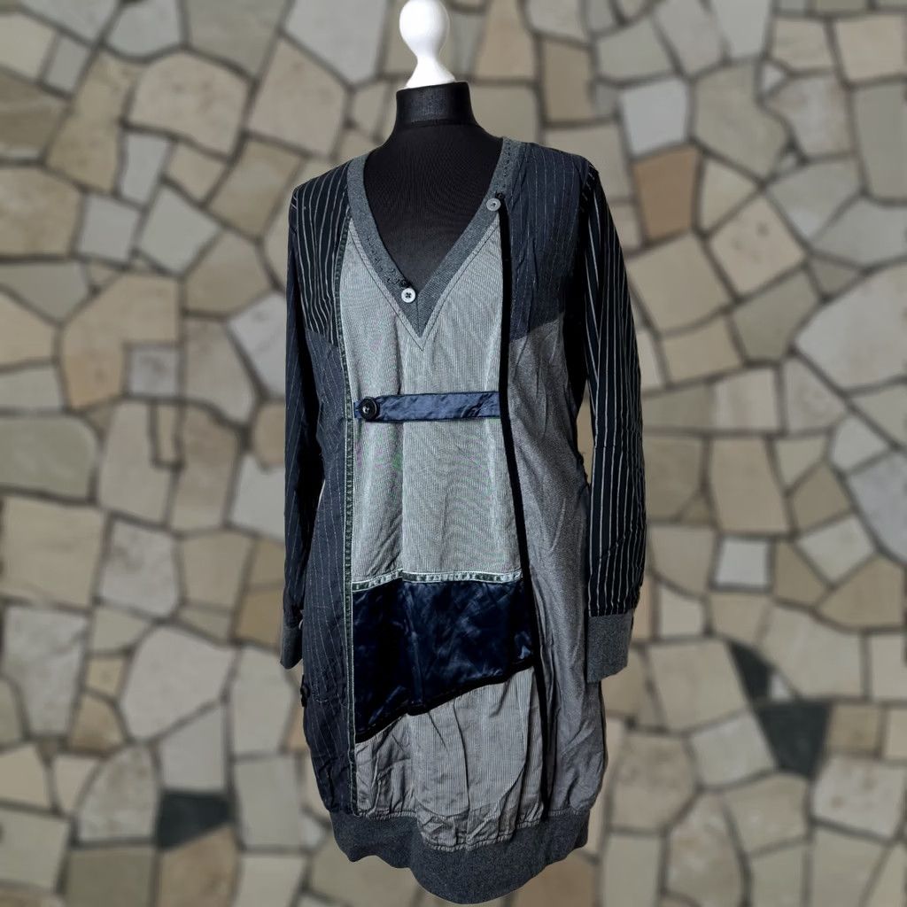 Desigual Desigual Dress Womens A-Line Knee Length Grey 44 Size M / US 6-8 / IT 42-44 - 1 Thumbnail