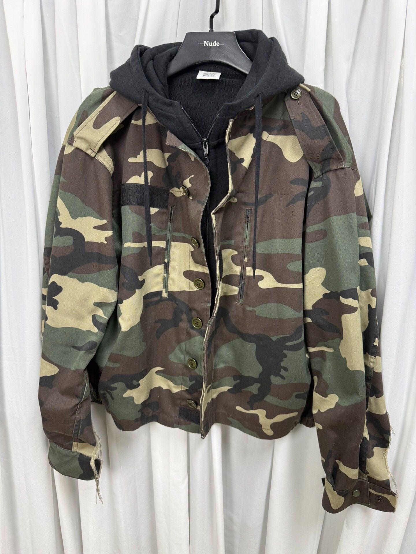 Vetements Vetements Camo Patchwork Jacket Size US S / EU 44-46 / 1 - 1 Thumbnail