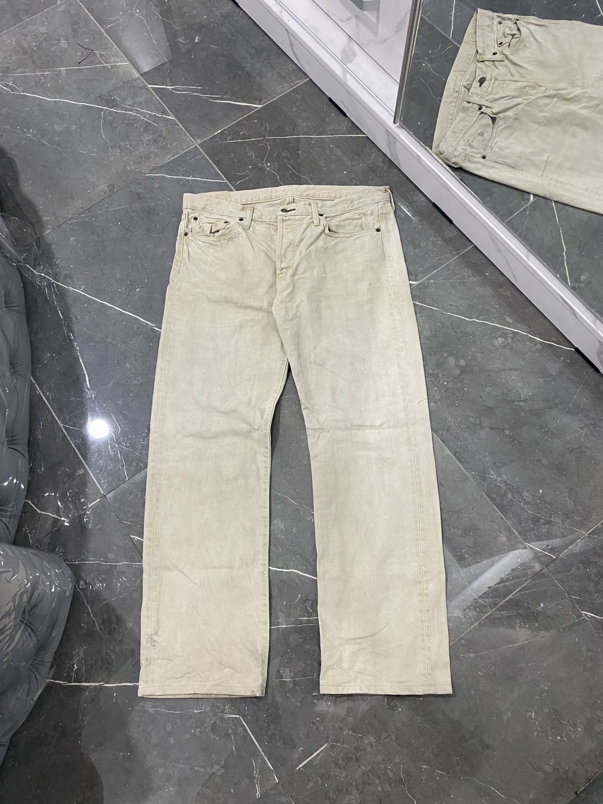 Japanese Brand × Spellbound × The Real McCoy's Japanese Spellbound Jeans Dirty Styled Size US 36 / EU 52 - 1 Thumbnail