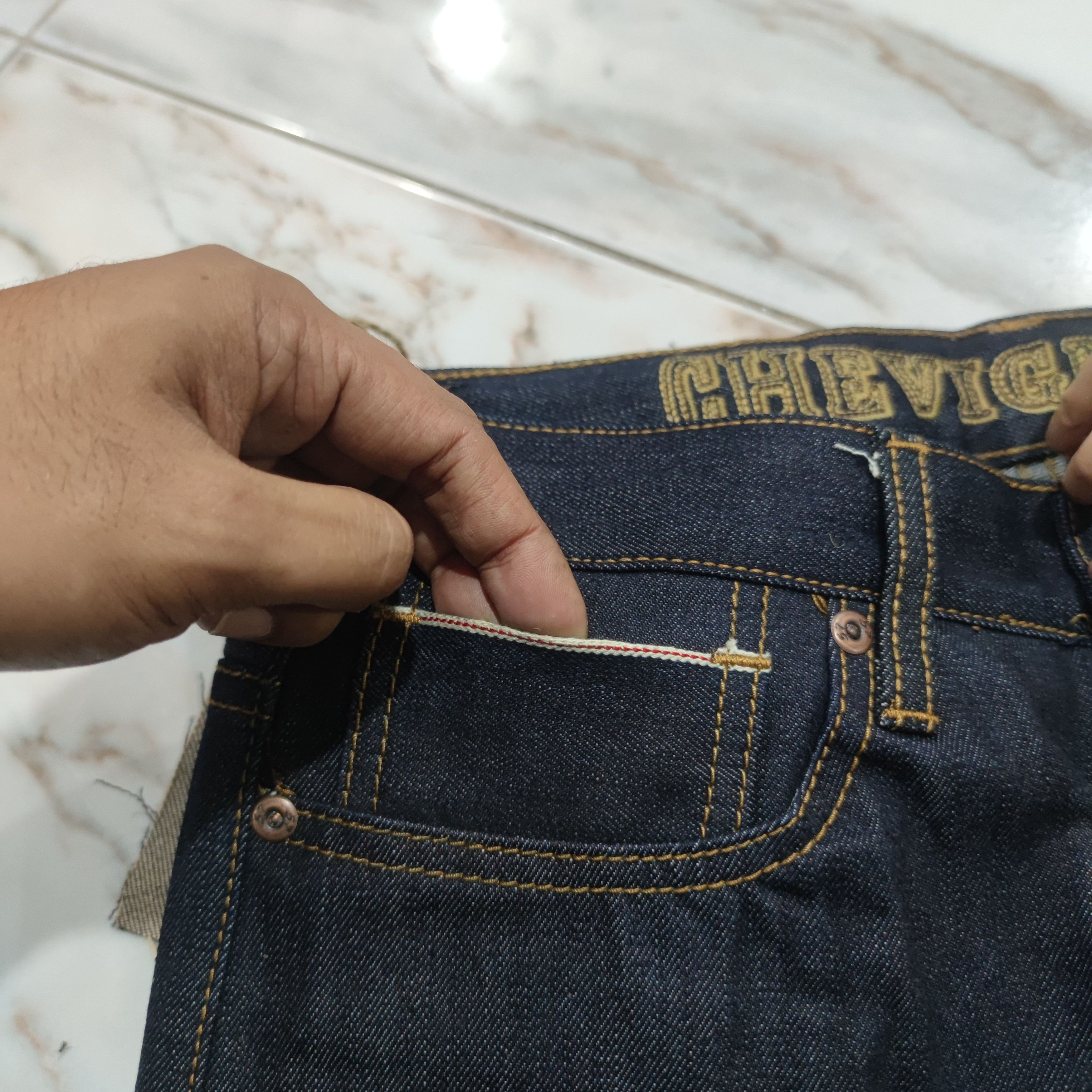 Chevignon CHEVIGNON SELVEDGE JEAN Size US 32 / EU 48 - 4 Thumbnail