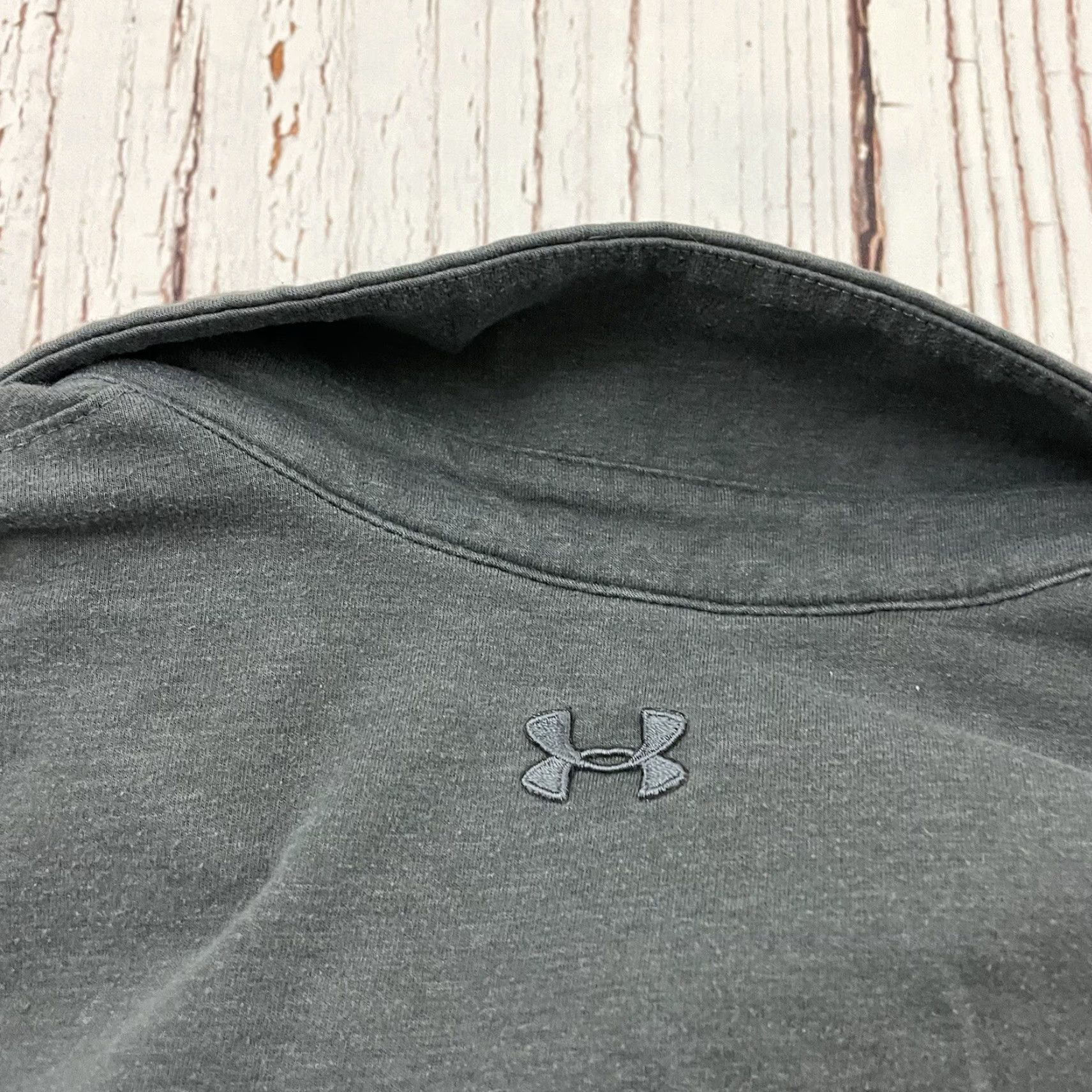 Under Armour Under Armour HeatGear Short Sleeve Polo Shirt Mens S Gray Button-Up Pocket Shirt Sports Men's Small Gray Under Armour EasyCare Eight? Size US S / EU 44-46 / 1 - 5 Thumbnail