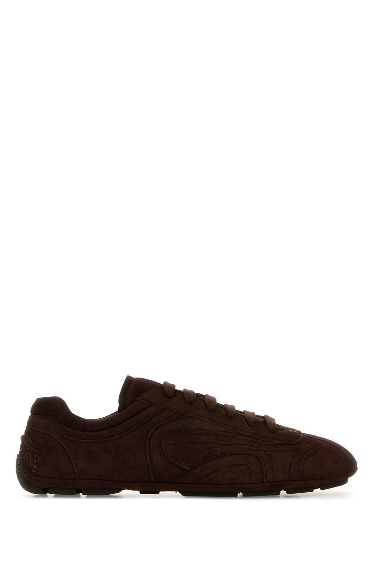 Prada Brown Suede Montecarlo Re-Edition 2005 Sneakers Size US 9 / EU 42 - 1 Thumbnail