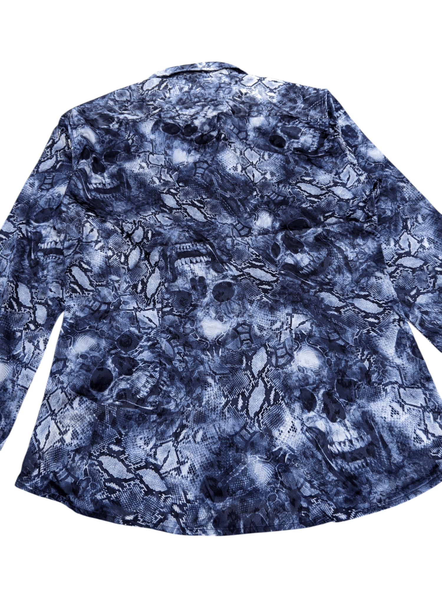 Tornado Mart Tornado Mart Snake Skin 3D Skull Shirt Size US M / EU 48-50 / 2 - 2 Thumbnail