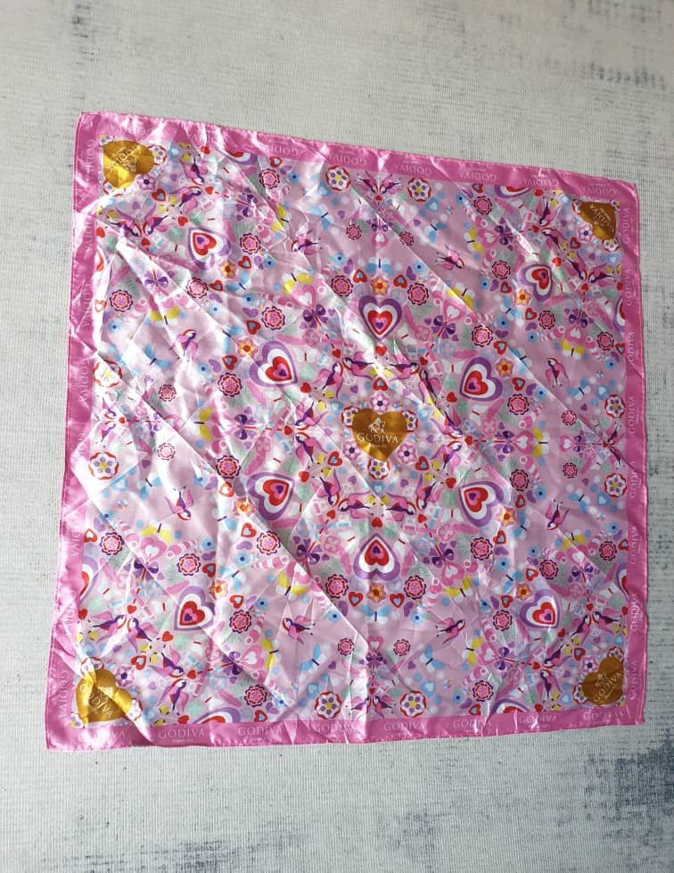 Japanese Brand Godiva premium multicolour scarves Size ONE SIZE - 3 Thumbnail