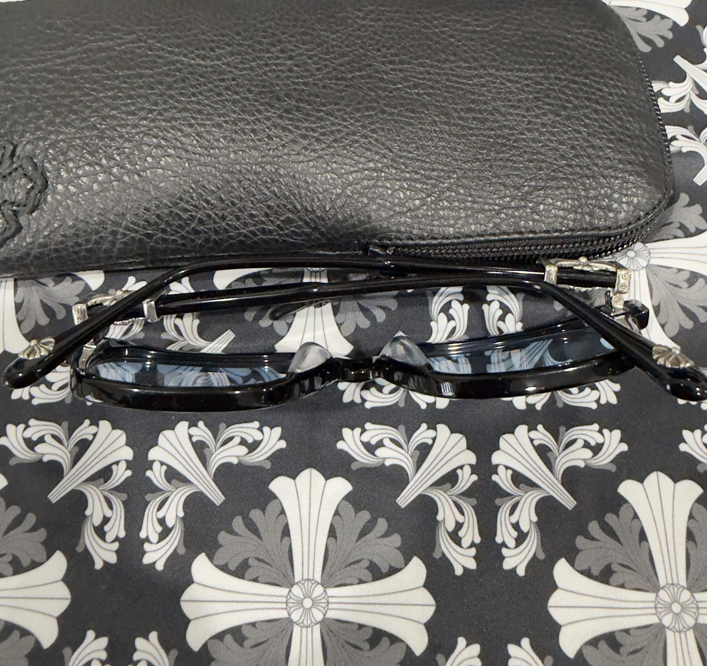Chrome Hearts Cox Ucker Silver Eye Glasses Frame Sunglasses Size ONE SIZE - 3 Thumbnail