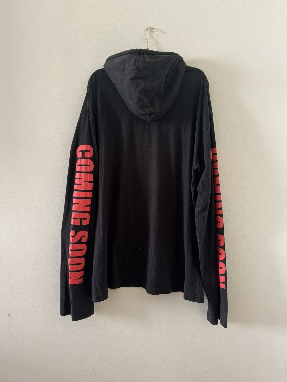 Vetements VETEMENTS titanic coming soon thin HOODIE SS16 Size US L / EU 52-54 / 3 - 4 Thumbnail
