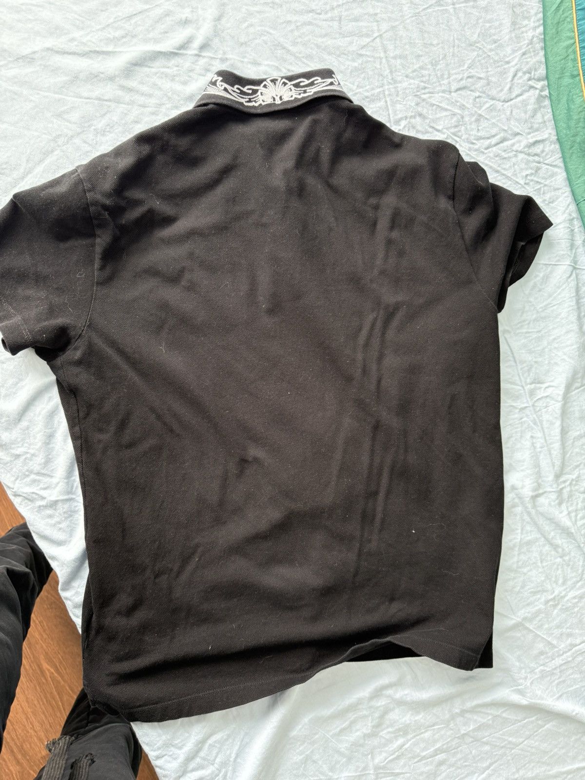 Versace VERSACE COUTURE Polo Shirt Mens Small Black Slim Fit Size US S / EU 44-46 / 1 - 5 Thumbnail