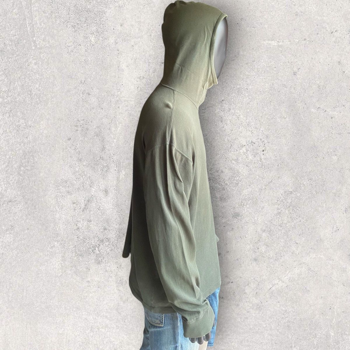 Yohji Yamamoto Vintage 90’s Army green Hoodie Size US M / EU 48-50 / 2 - 3 Thumbnail