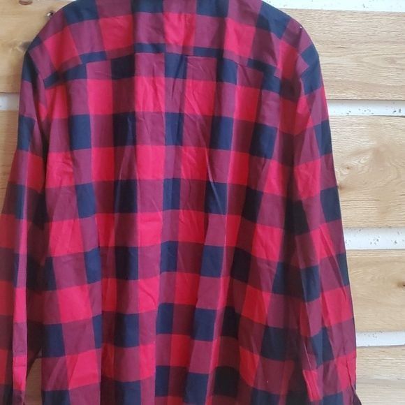 Chaps Chaps Icon Black Red Plaid Long Sleeve Casual Button Down Sz Size US XXL / EU 58 / 5 - 8 Thumbnail