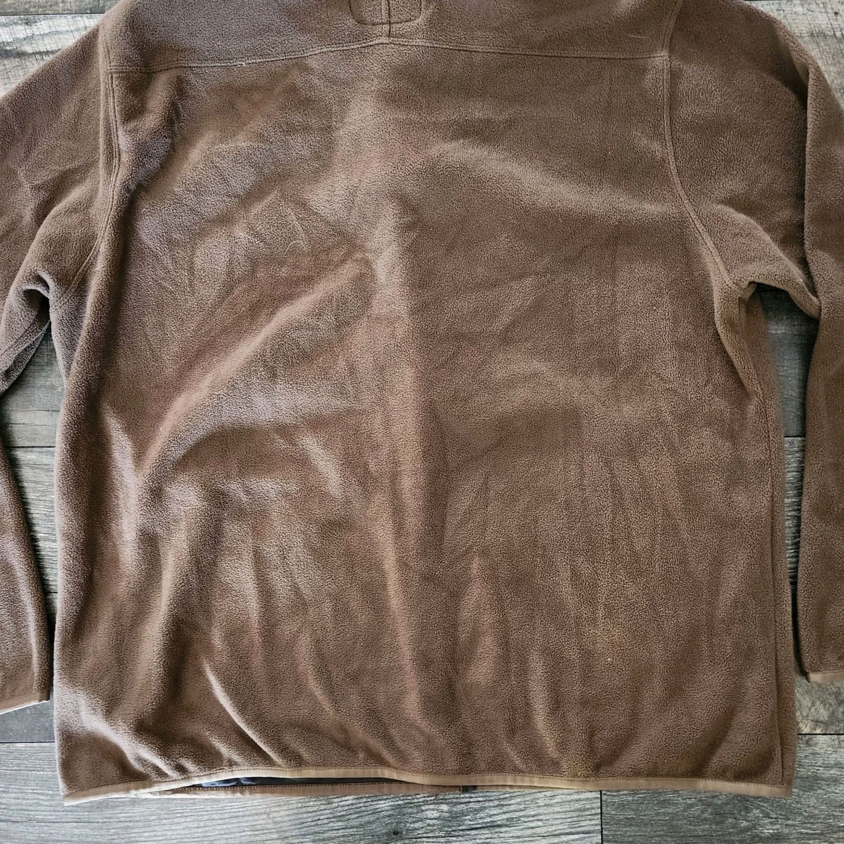 Merrell Merrell Fleece Full Zip Jacket Sweatshirt Mens 2XL Brown Outdoors Hiking Size US XXL / EU 58 / 5 - 7 Thumbnail