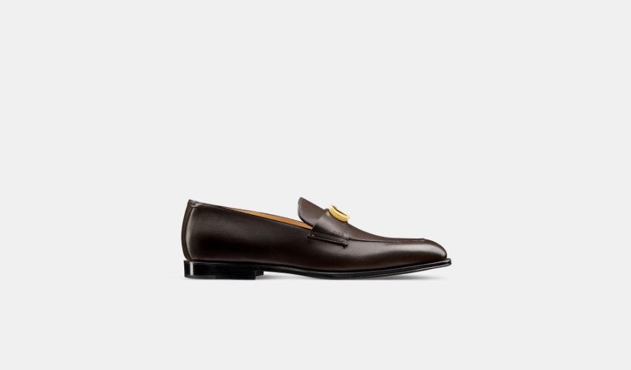 Dior o1w1db11025 3LO144Z Timeless Loafers in Deep Brown Size US 11 / EU 44 - 1 Thumbnail