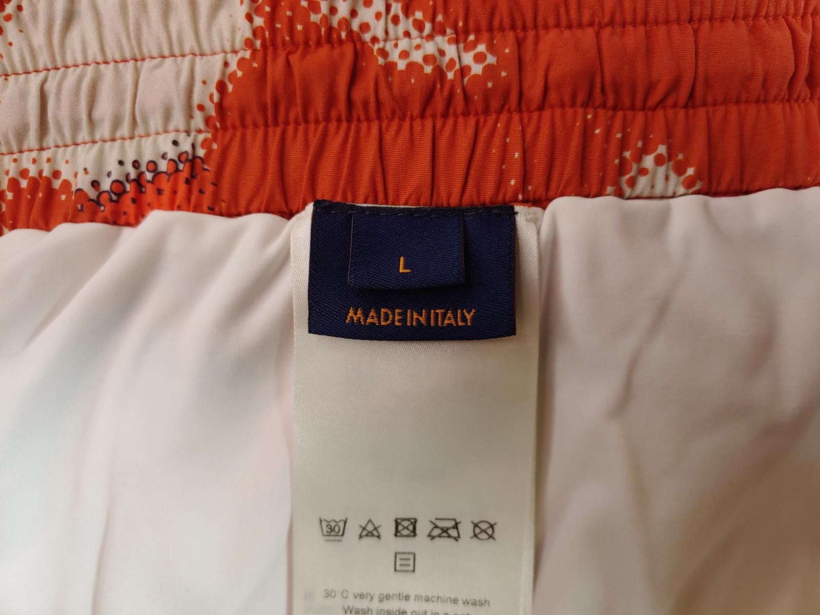 Louis Vuitton Louis Vuitton World Map Swim Shorts in White/Brown/Orange Size US 34 / EU 50 - 5 Thumbnail