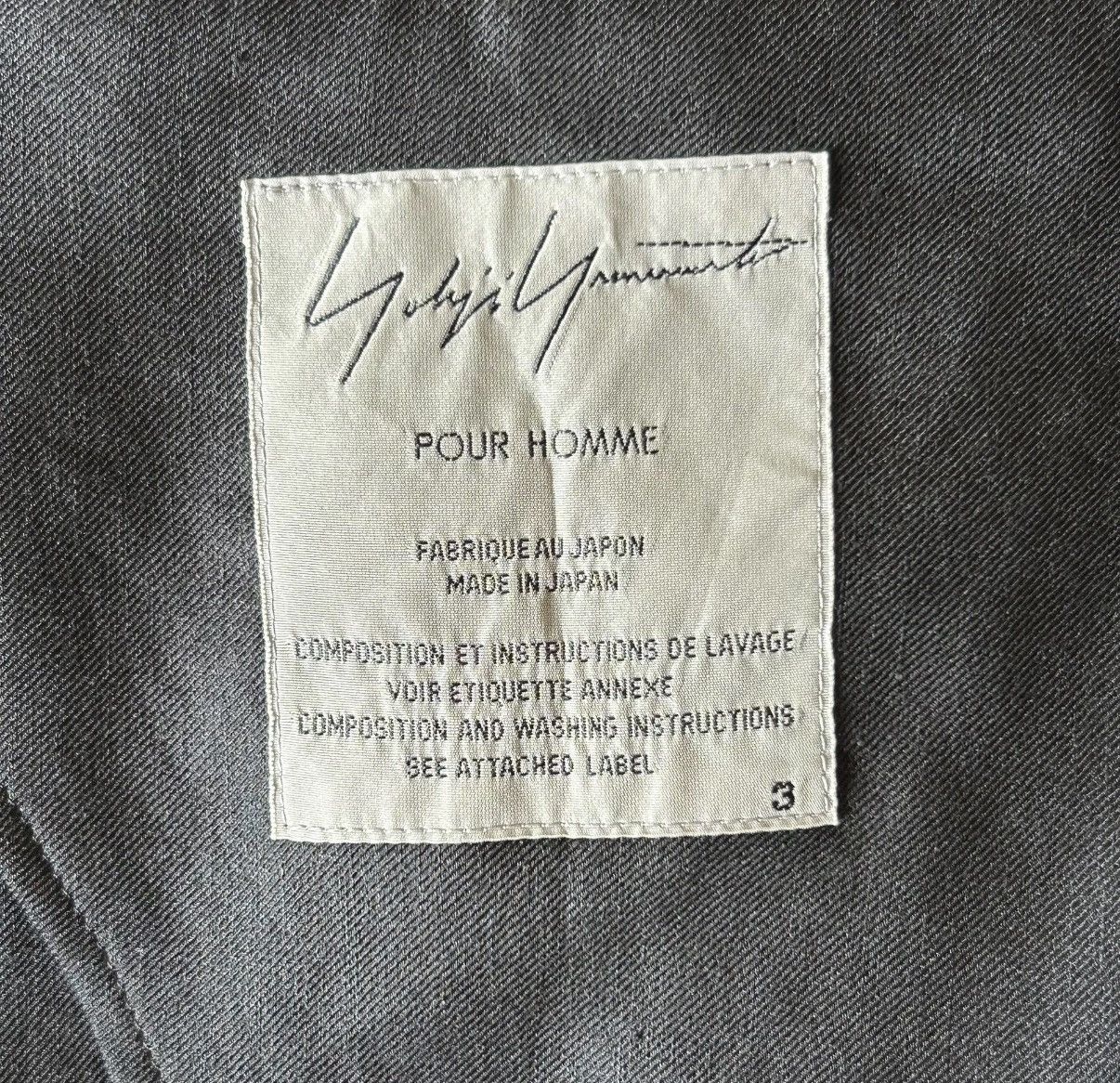 Yohji Yamamoto Yohji Yamamoto 16ss Agent White Stripe Blazer K4 Size US L / EU 52-54 / 3 - 5 Thumbnail
