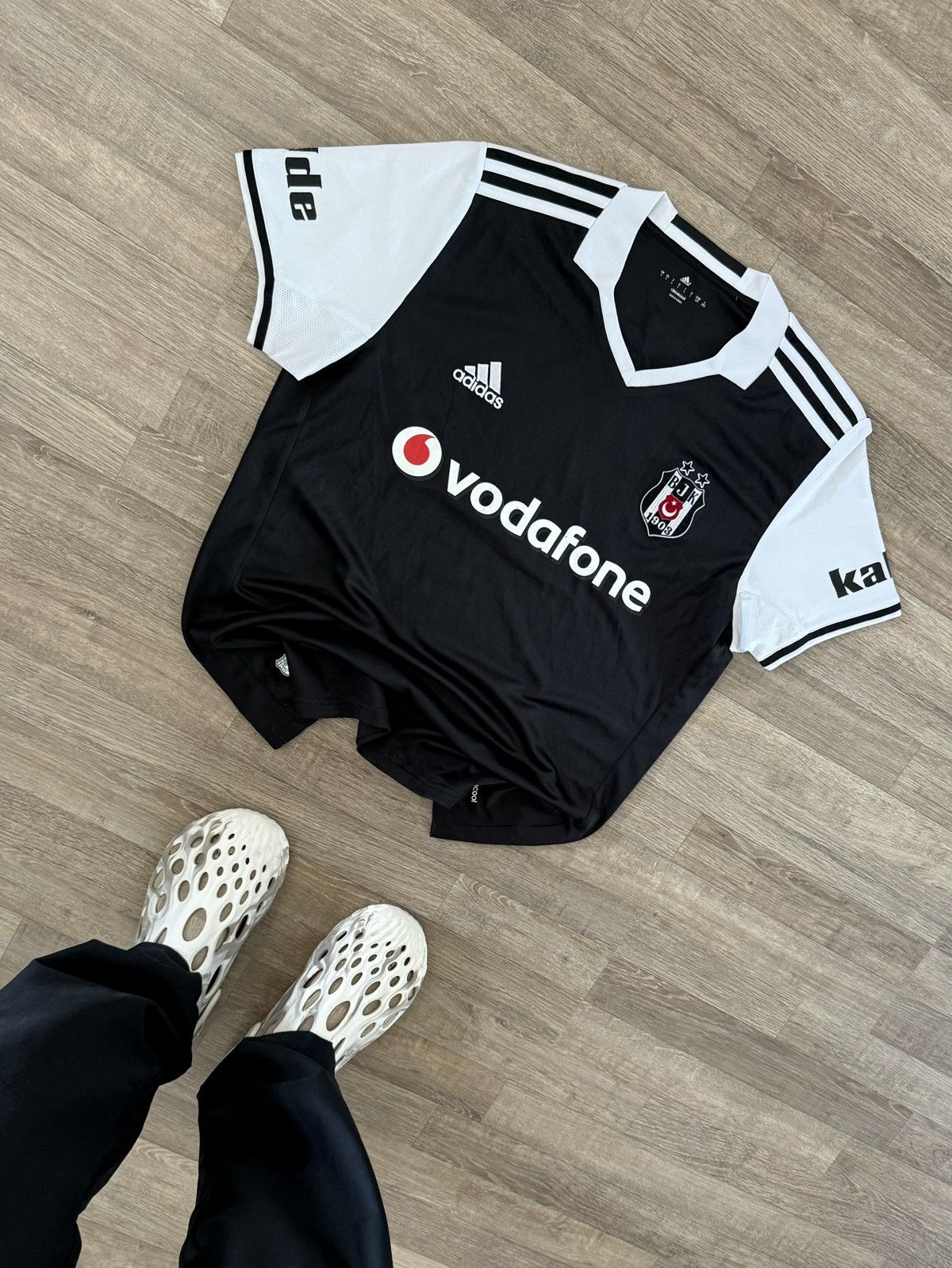 Adidas ADIDAS Y2K BESIKTAS 2015 SOCCER FOOTBALL AWAY JERSEY Size US L / EU 52-54 / 3 - 1 Thumbnail