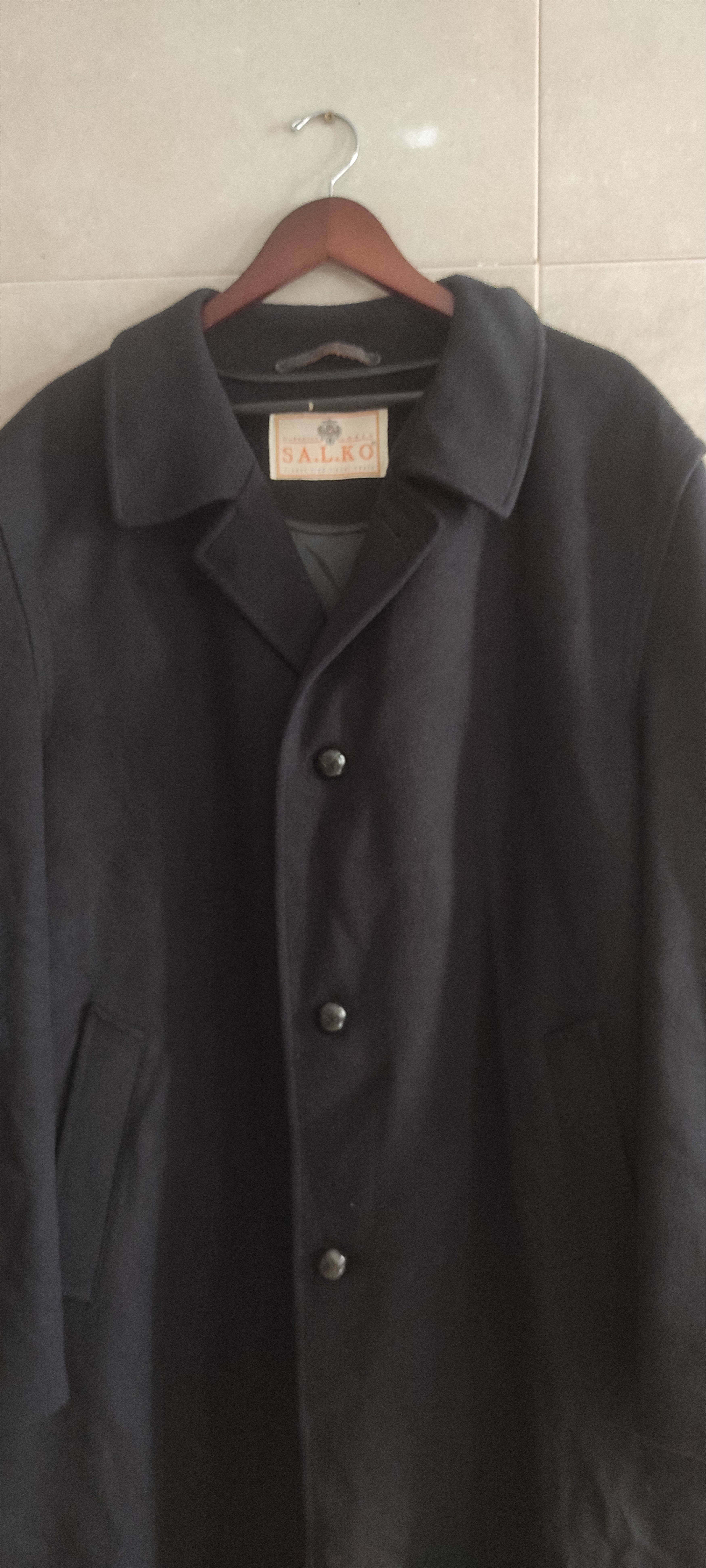 Other S.A.L.K.O. Hubertus Loden Wool Trench Coat Made Australia Size US XL / EU 56 / 4 - 3 Thumbnail