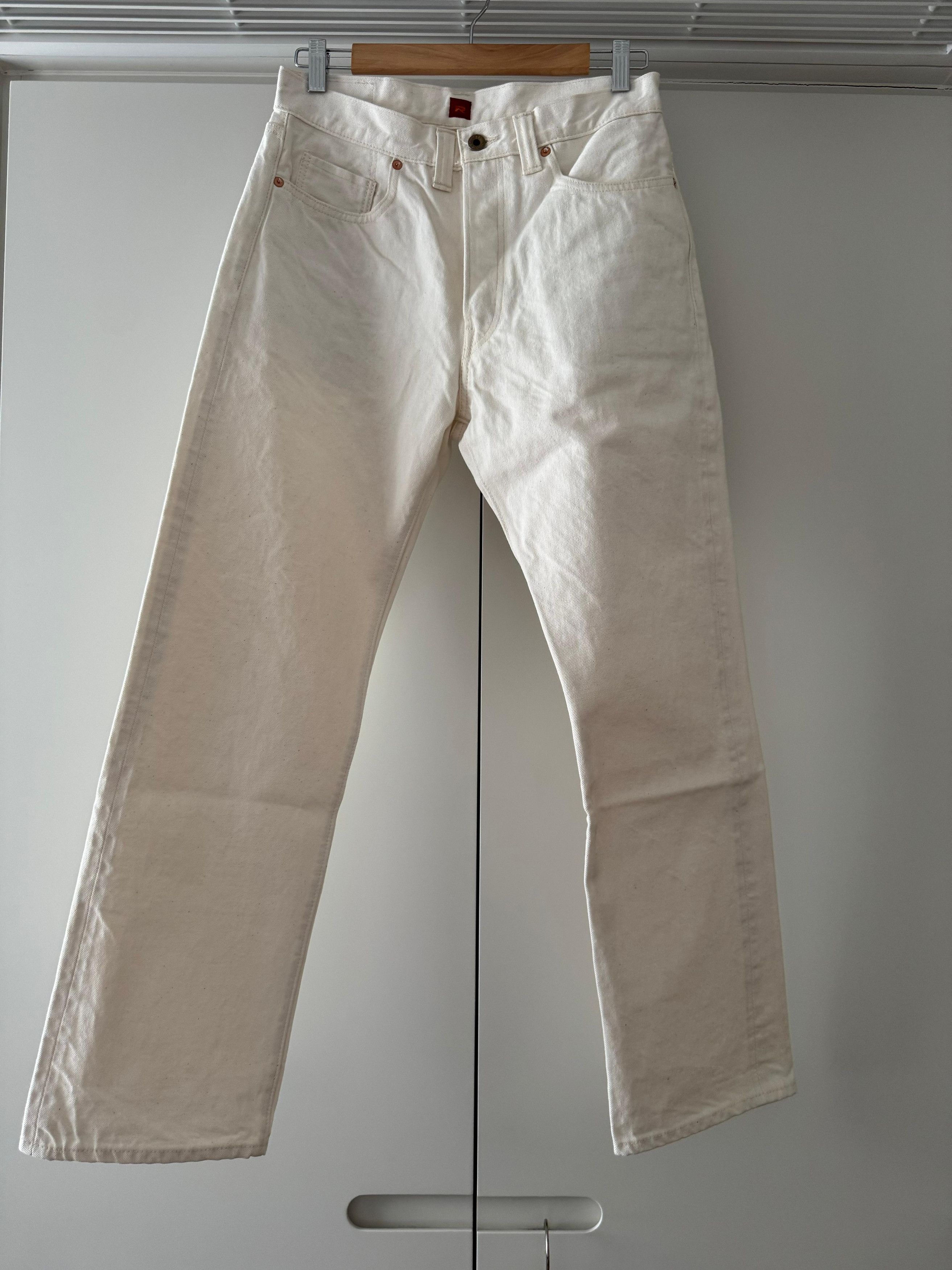 RESOLUTE AA714 White Denim 31/32 Size US 31 - 1 Thumbnail