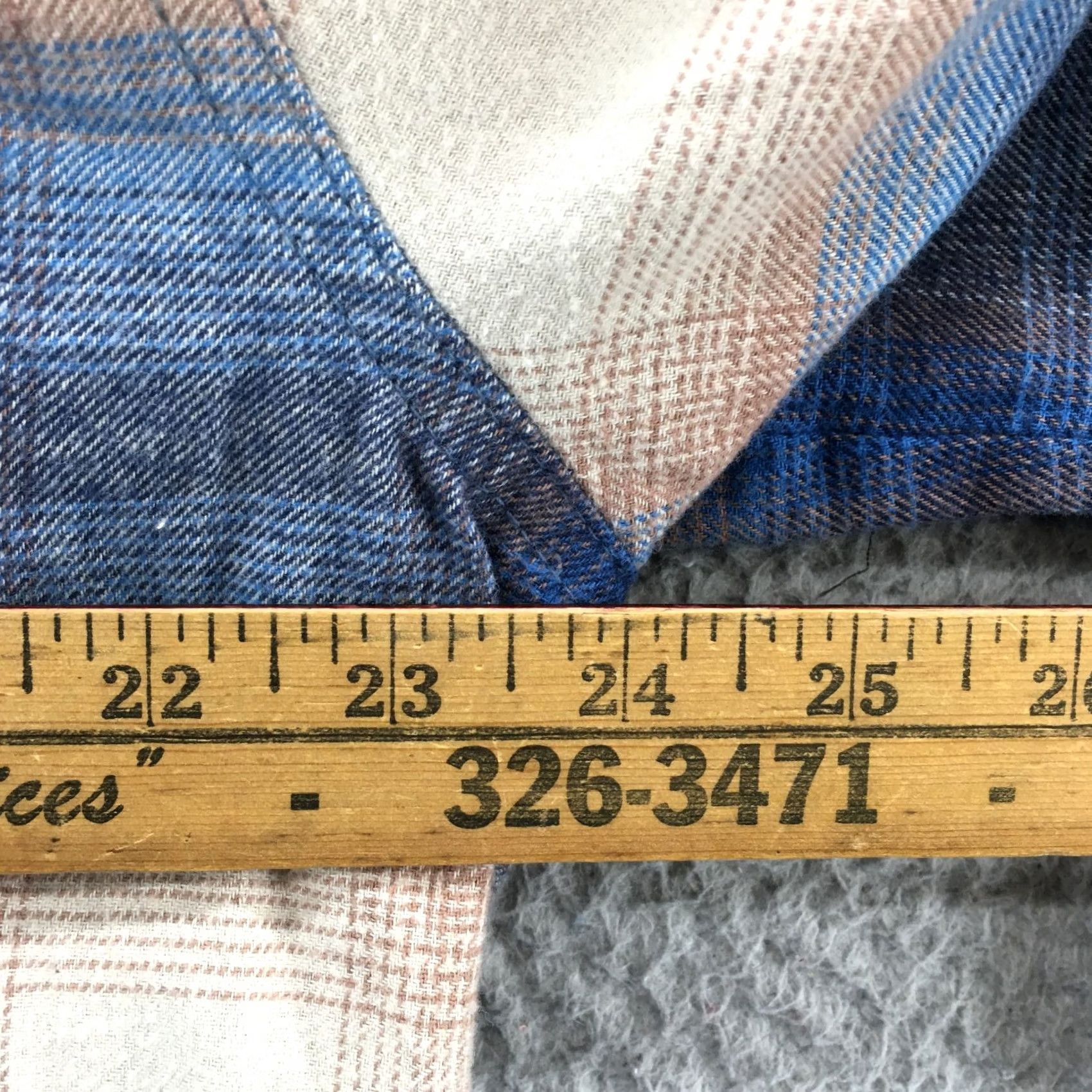 Vintage Nike AZ Arizona Button-Up Long Sleeve Shirt Mens M Blue Plaid Collar Pocket Cotton Shirt Size US M / EU 48-50 / 2 - 7 Thumbnail
