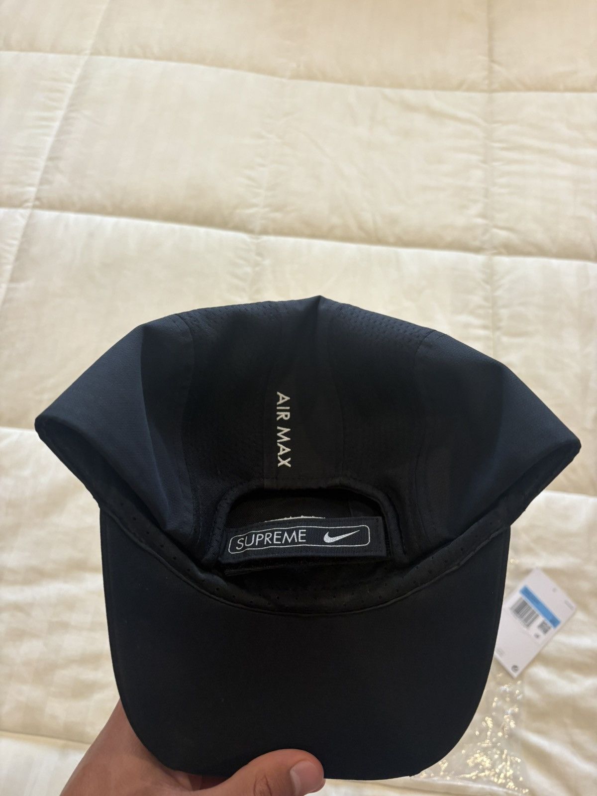 Nike × Supreme Supreme Nike Hat Black Size ONE SIZE - 8 Thumbnail