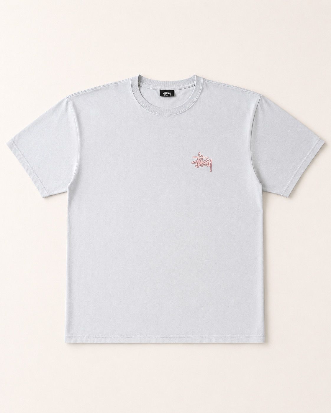 Stussy Stussy baby blue t-shirt oversize Size US XL / EU 56 / 4 - 1 Thumbnail