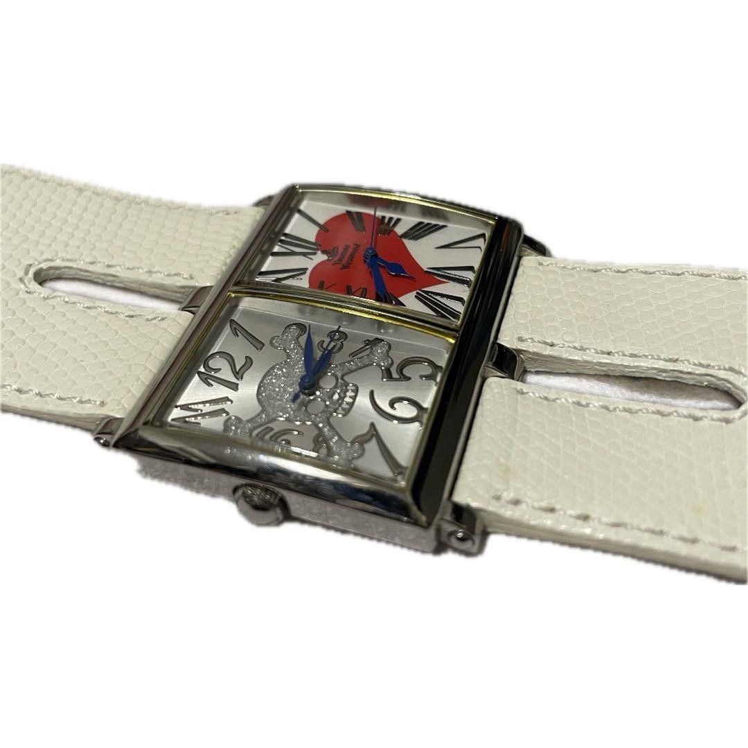 Vivienne Westwood VIVIENNE WESTWOOD Double-Face Watch White One Size Size ONE SIZE - 4 Thumbnail