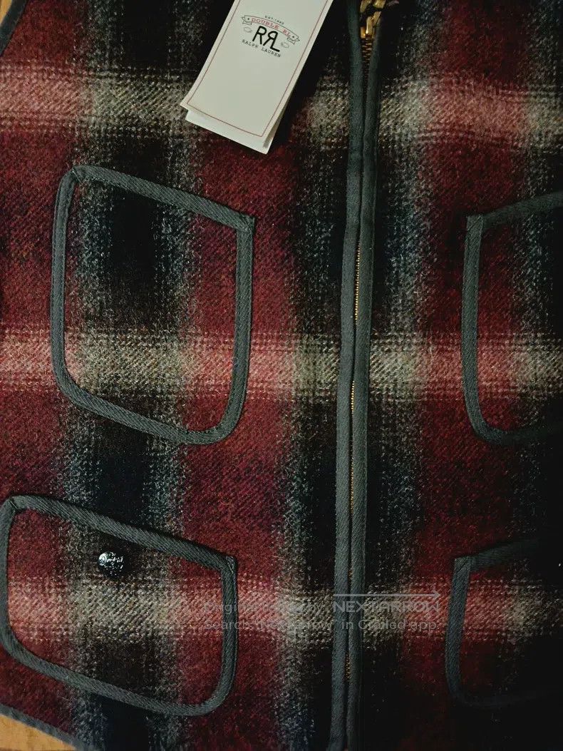 RRL Ralph Lauren RRL Ralph Lauren Red and black checkered vest Size US M / EU 48-50 / 2 - 3 Thumbnail