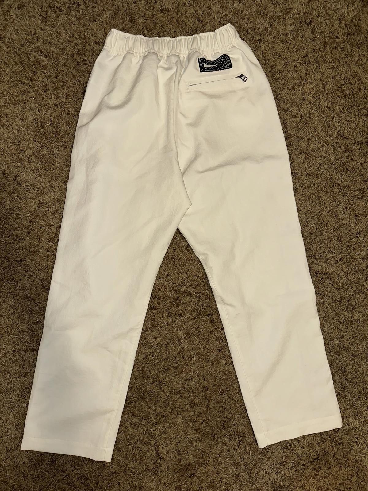 Nike Nike Men’s Tearaway Woven White Basketball Pants Size US 32 / EU 48 - 8 Thumbnail