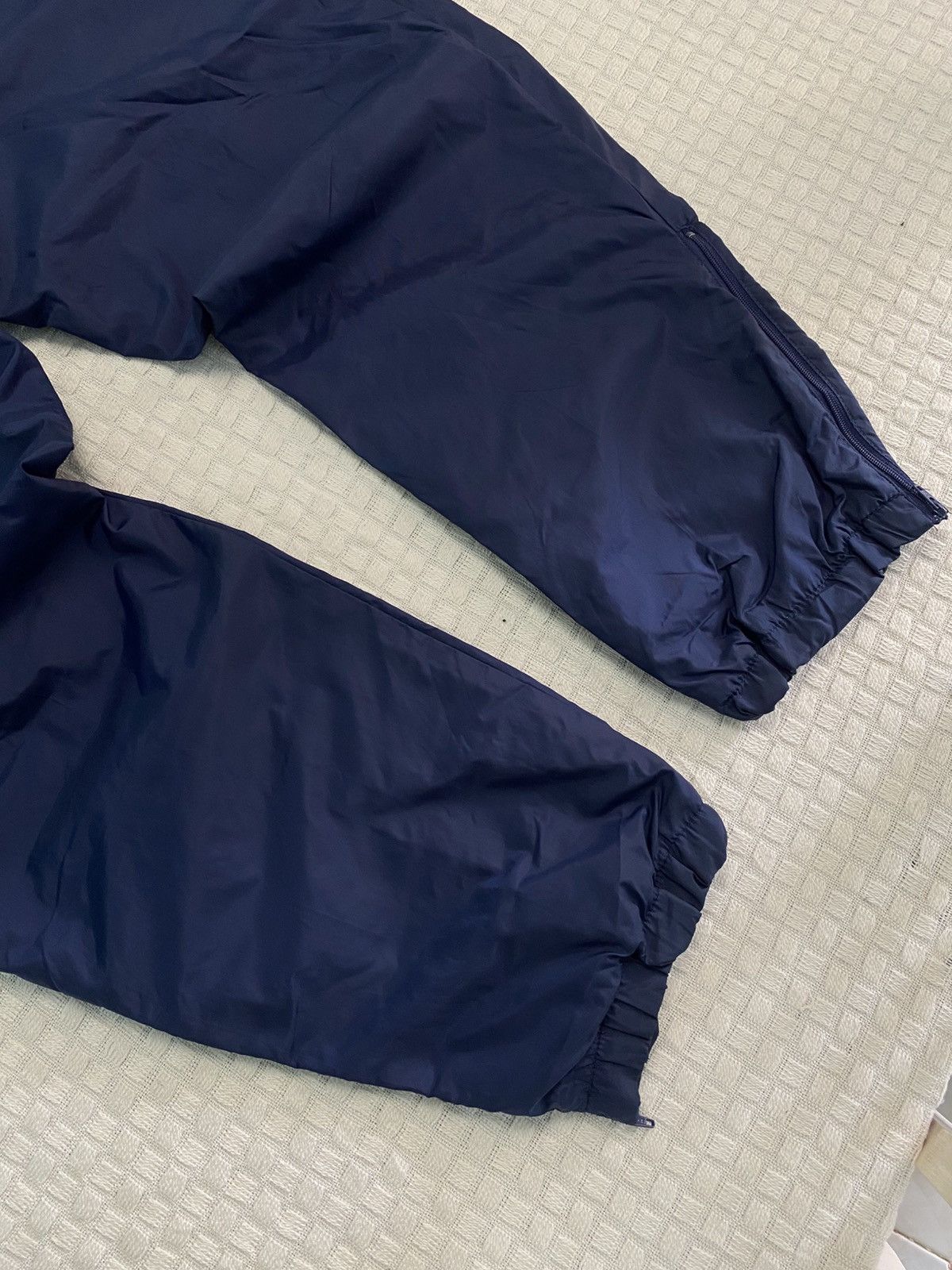 Billie Eilish × Nike 💥 VINTAGE NIKE 90S BAGGY WIDE LEG SWOOSH TRACK PANTS Y2K Size US 28 / EU 44 - 5 Thumbnail