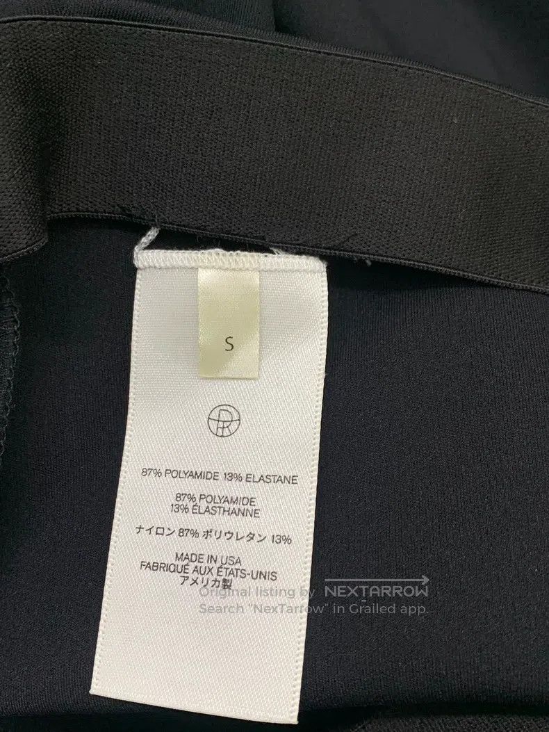 The Row The row size s Black stretch split pants Size 23" - 5 Thumbnail