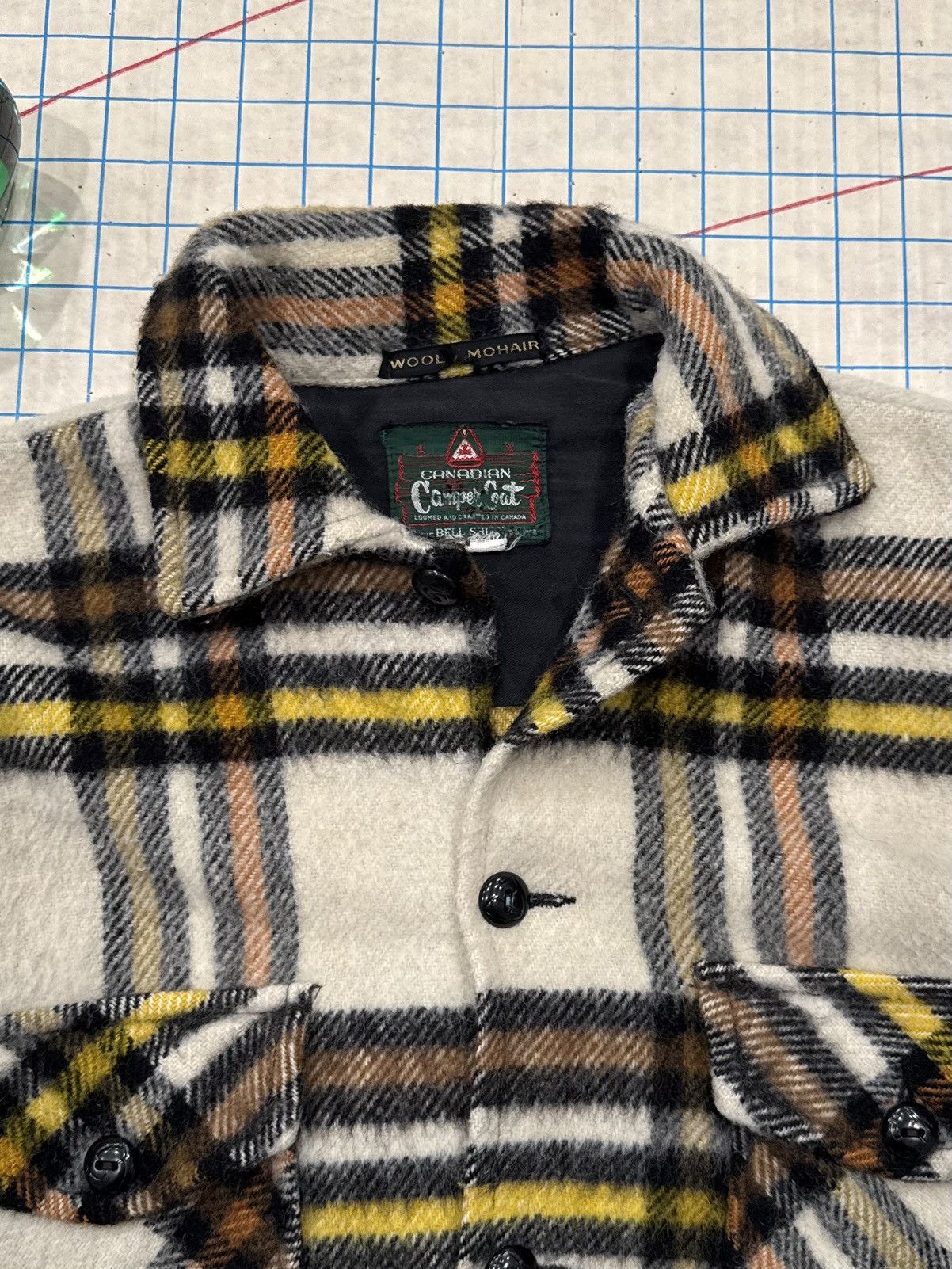 Vintage Vintage Canadian Camper Coat Bell Shirts Wool / Mohair Coat Size US M / EU 48-50 / 2 - 7 Thumbnail