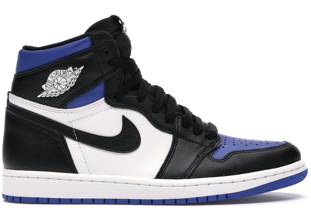 image of Jordan Brand 1 ‘Royal Toe’ Shoes in Blue, Men's (Size 14)