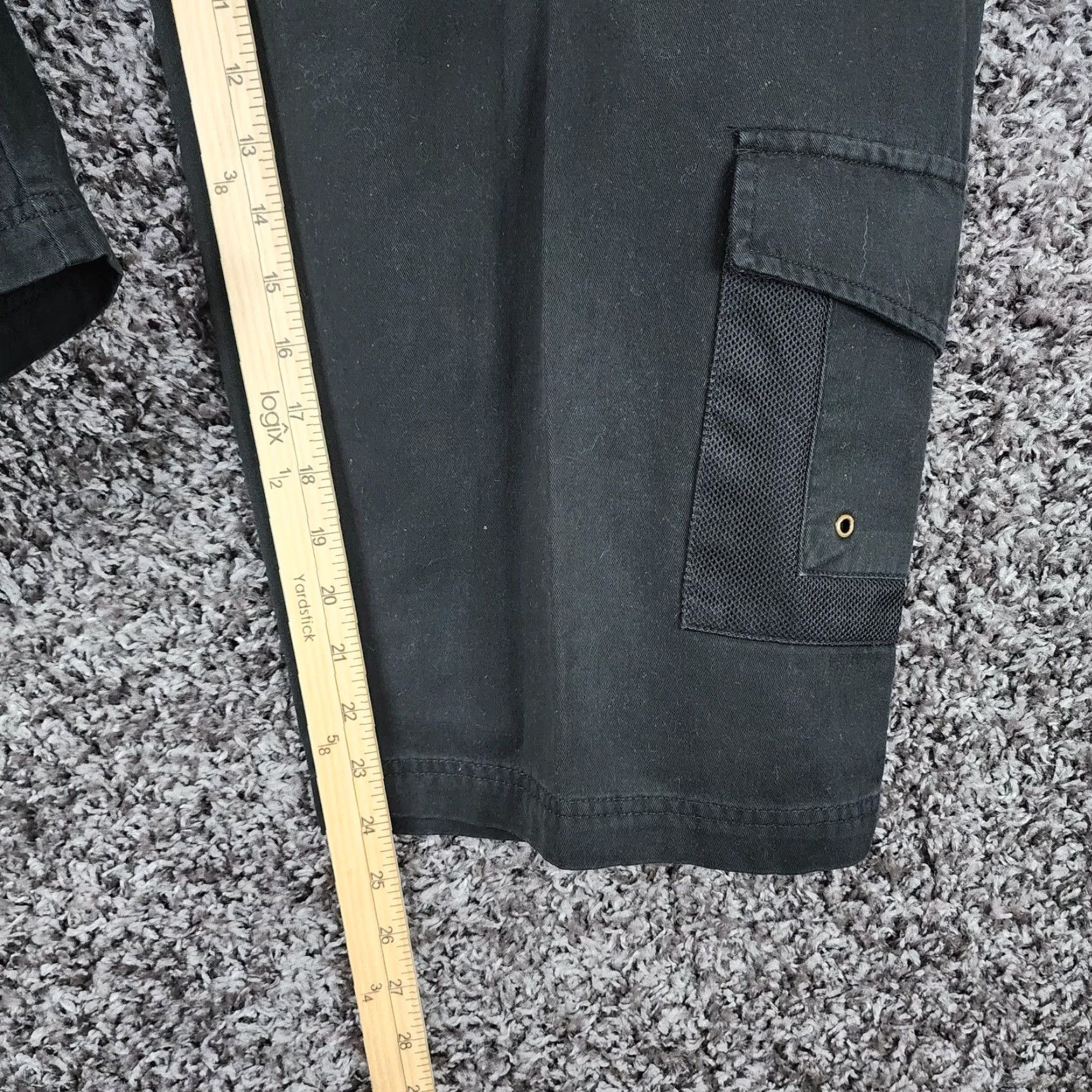 Vintage Caribbean Joe Let Go Women’s Plus Size Capri Pants 24W Black 100% Cotton NWT Size 42" / US 20 - 5 Thumbnail