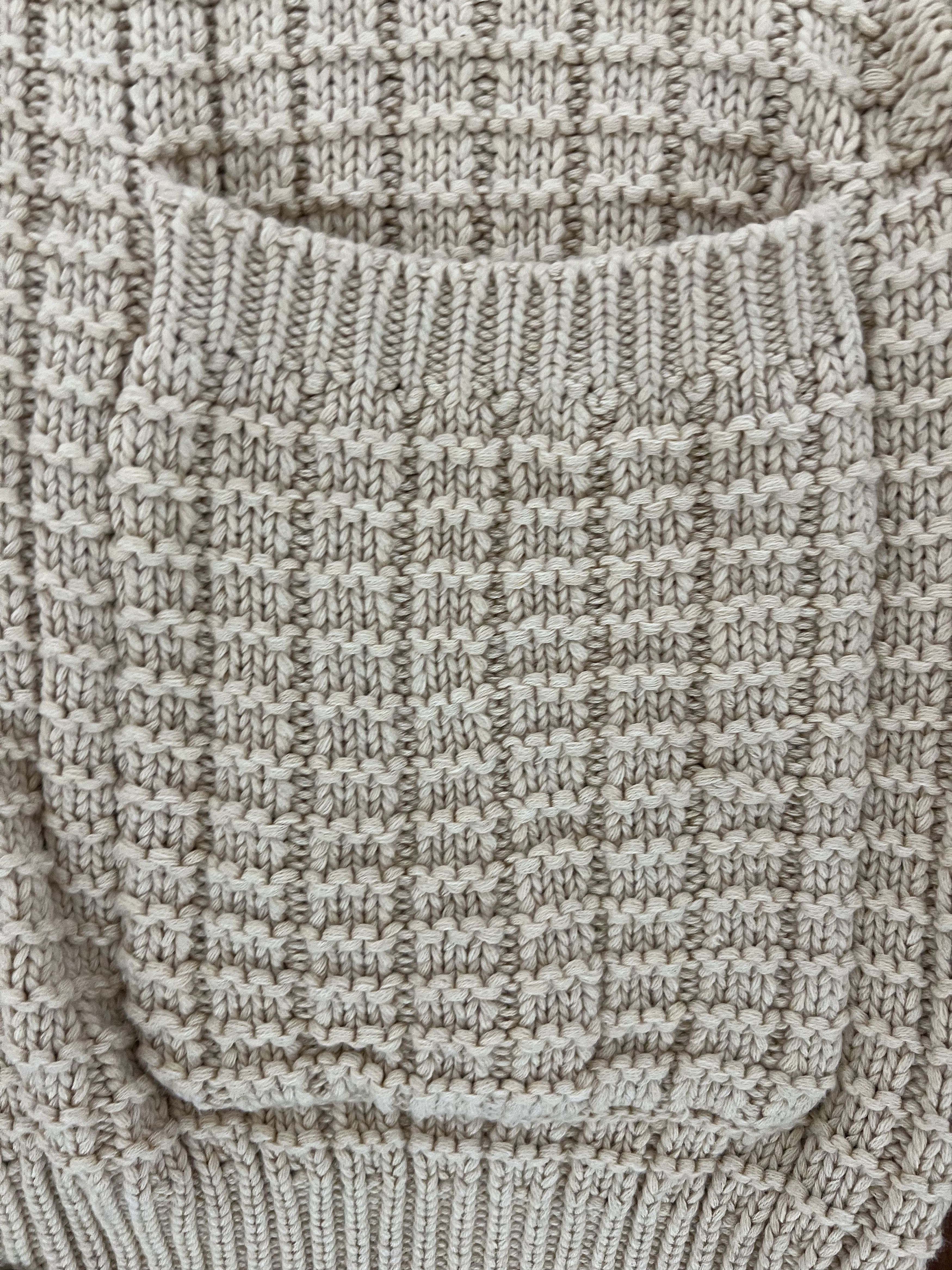 Every Other Thursday 💚 Every Other Thursday Waffle Knit Cardigan Oatmeal NEW Size US M / EU 48-50 / 2 - 11 Thumbnail
