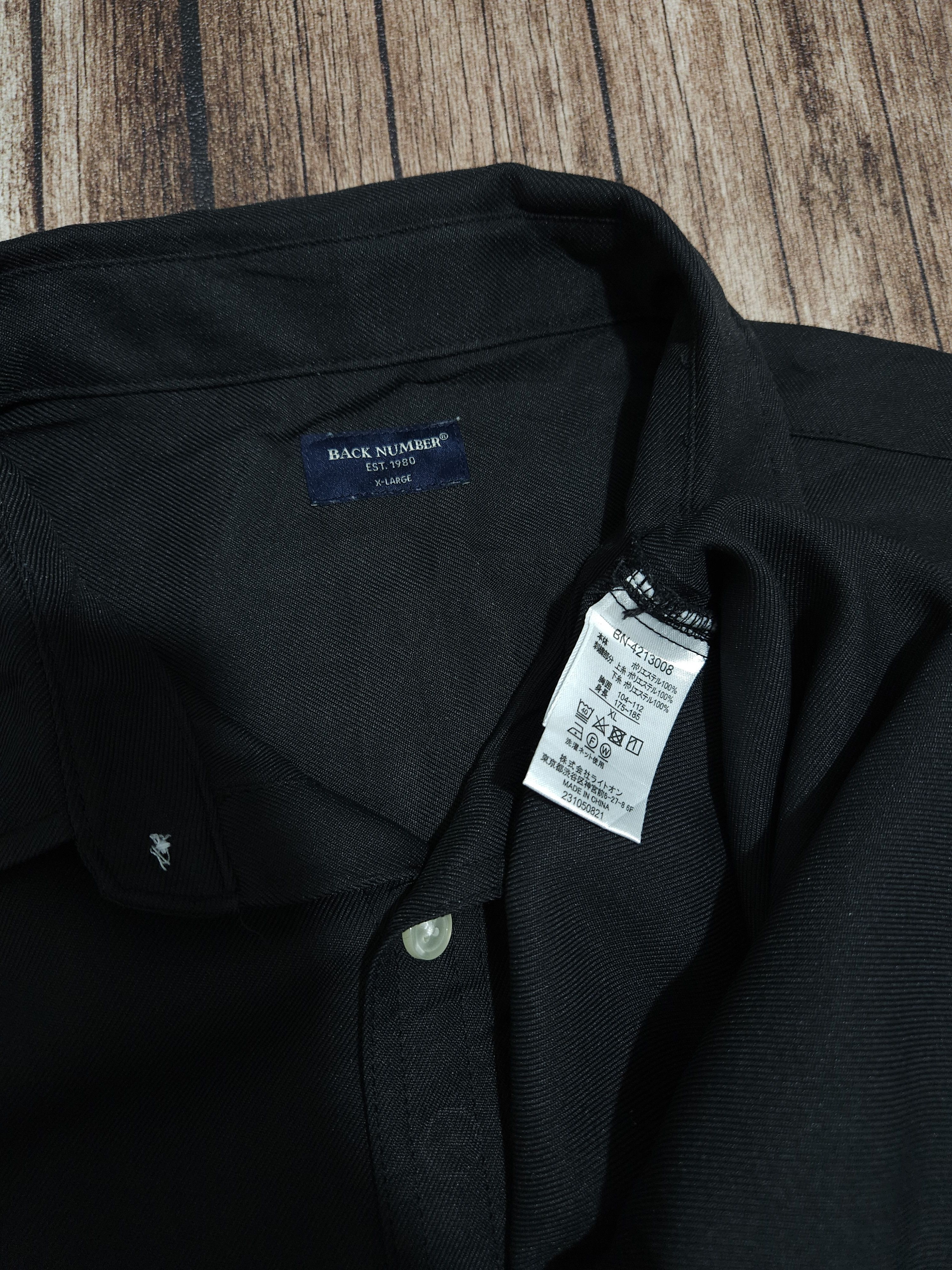 Black Label × Fashion Victim Shirt Back Number MUSIC N COCTAIL Size US XL / EU 56 / 4 - 5 Thumbnail