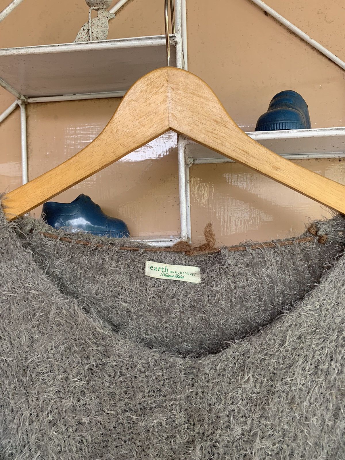Hysteric Glamour 💥OFFER💥Japanese Mohair Knitted Isseymiyake style Size US L / EU 52-54 / 3 - 8 Thumbnail