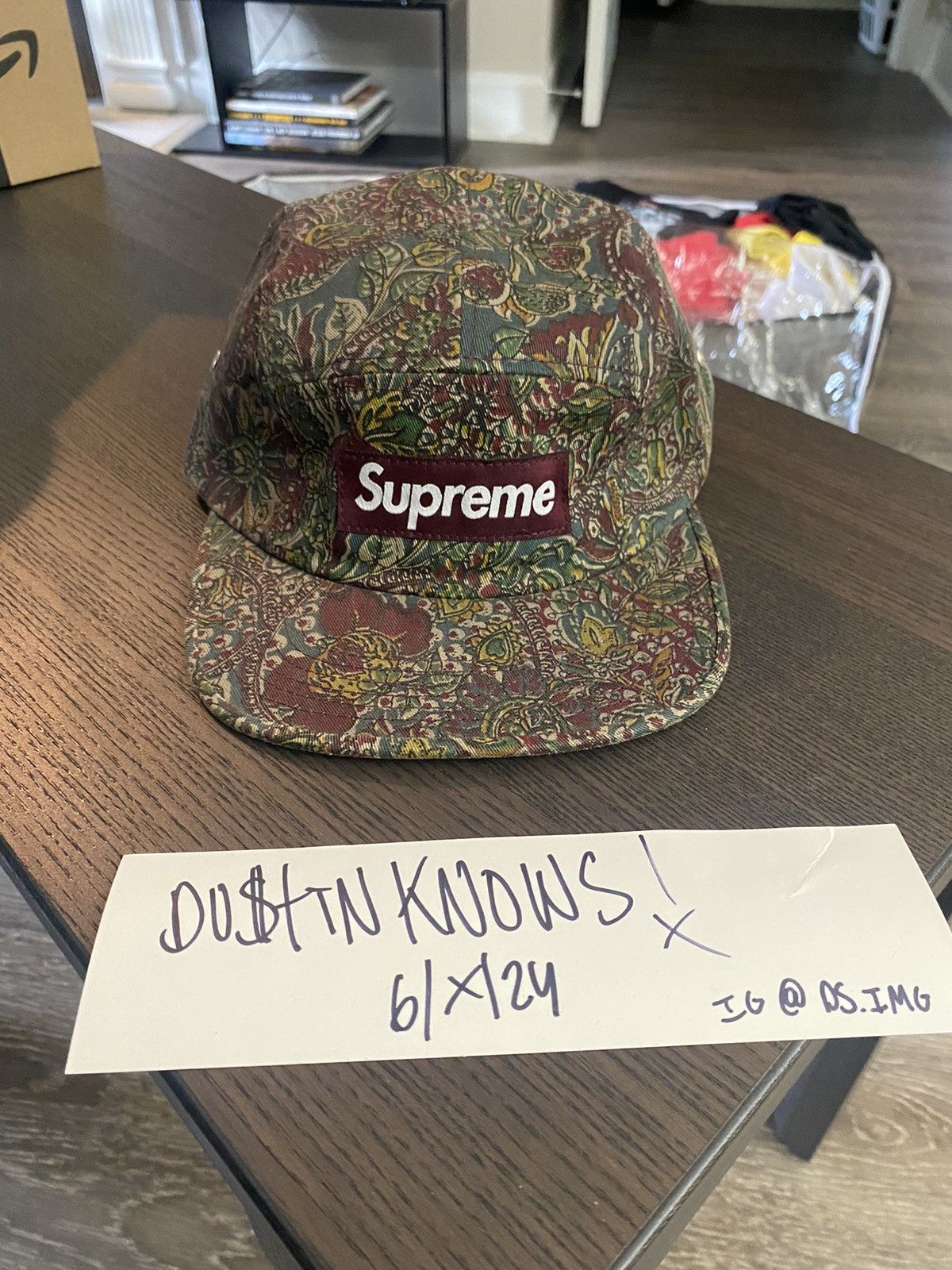 帽子 Supreme Paisley Camp Cap 2011 FW Supreme FW11 paisley camp cap 5 panel - Rare | eBay