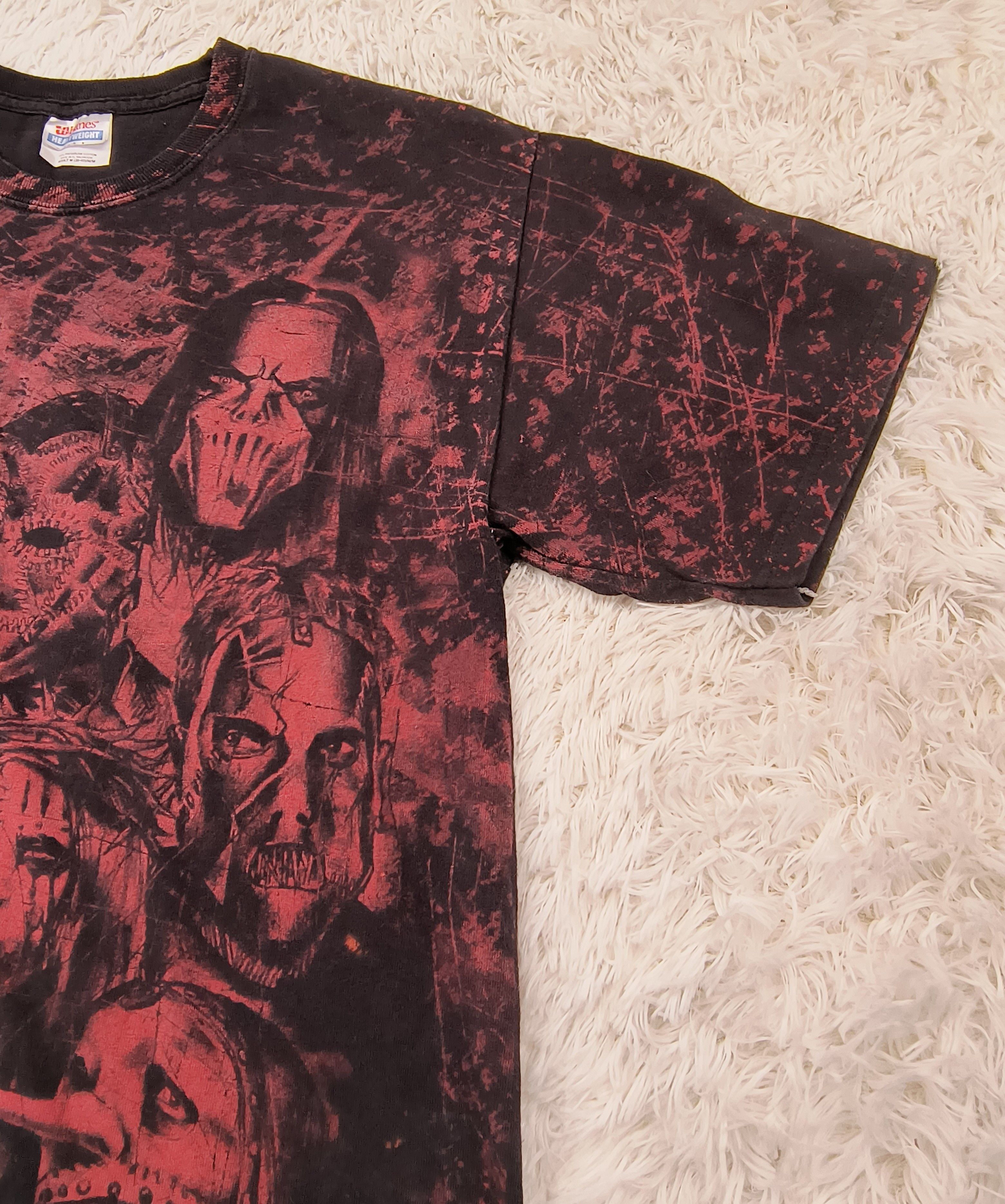 Band Tees Slipknot all hope is gone all over print 2008 Size US M / EU 48-50 / 2 - 4 Thumbnail