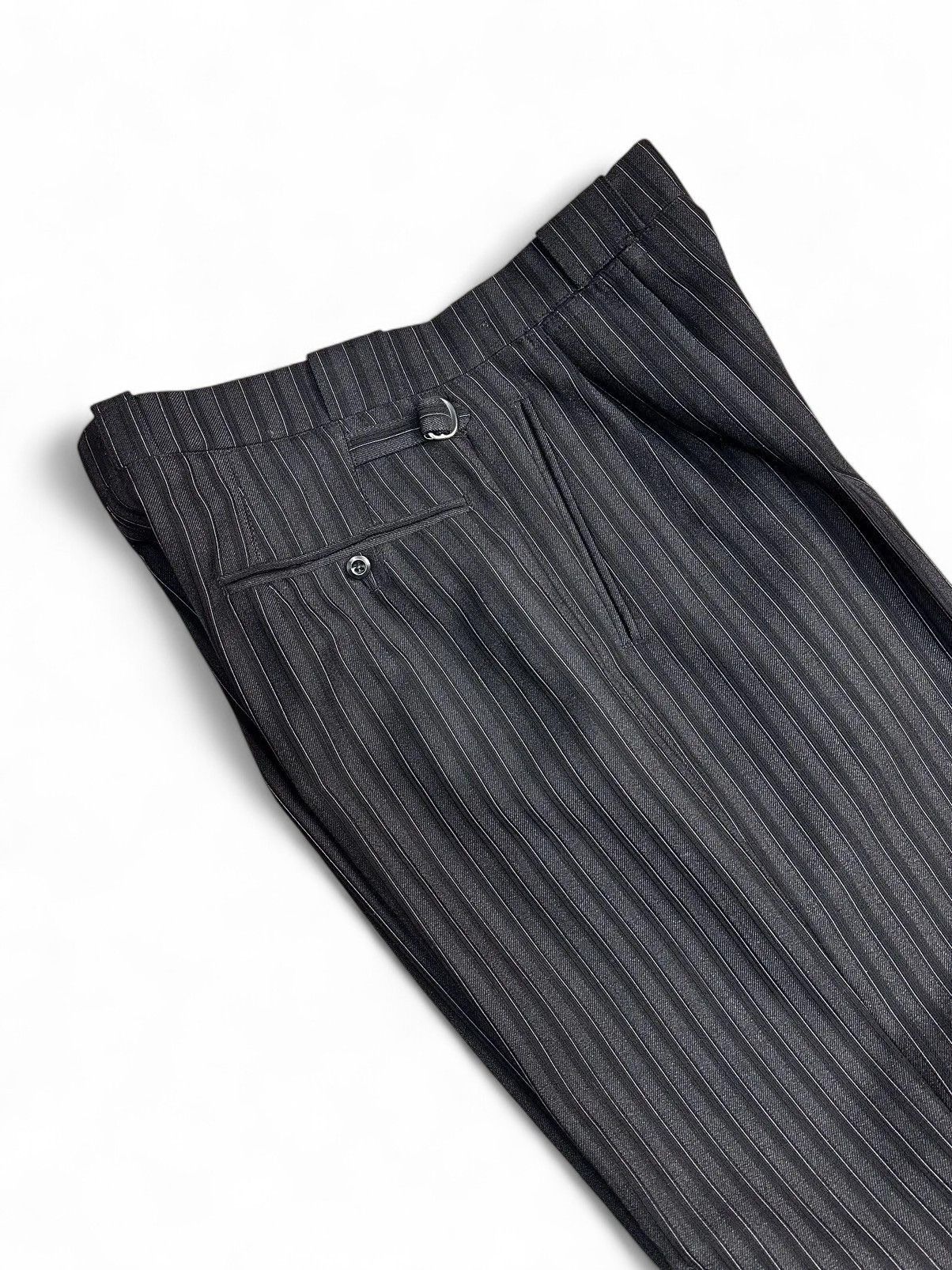 Junya Watanabe Minimalist Black Pleated Wide Pants 34 Avantgarde Size US 34 / EU 50 - 9 Thumbnail