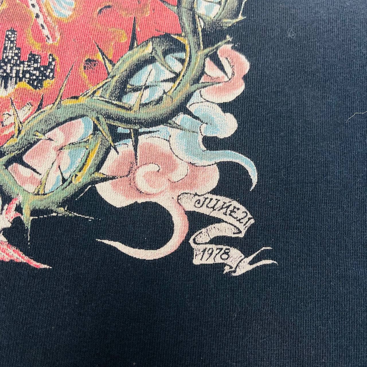 Ed Hardy Vintage Ed Hardy X Sugar Cane Realistic Tatto Studio T shirt Size US S / EU 44-46 / 1 - 6 Thumbnail