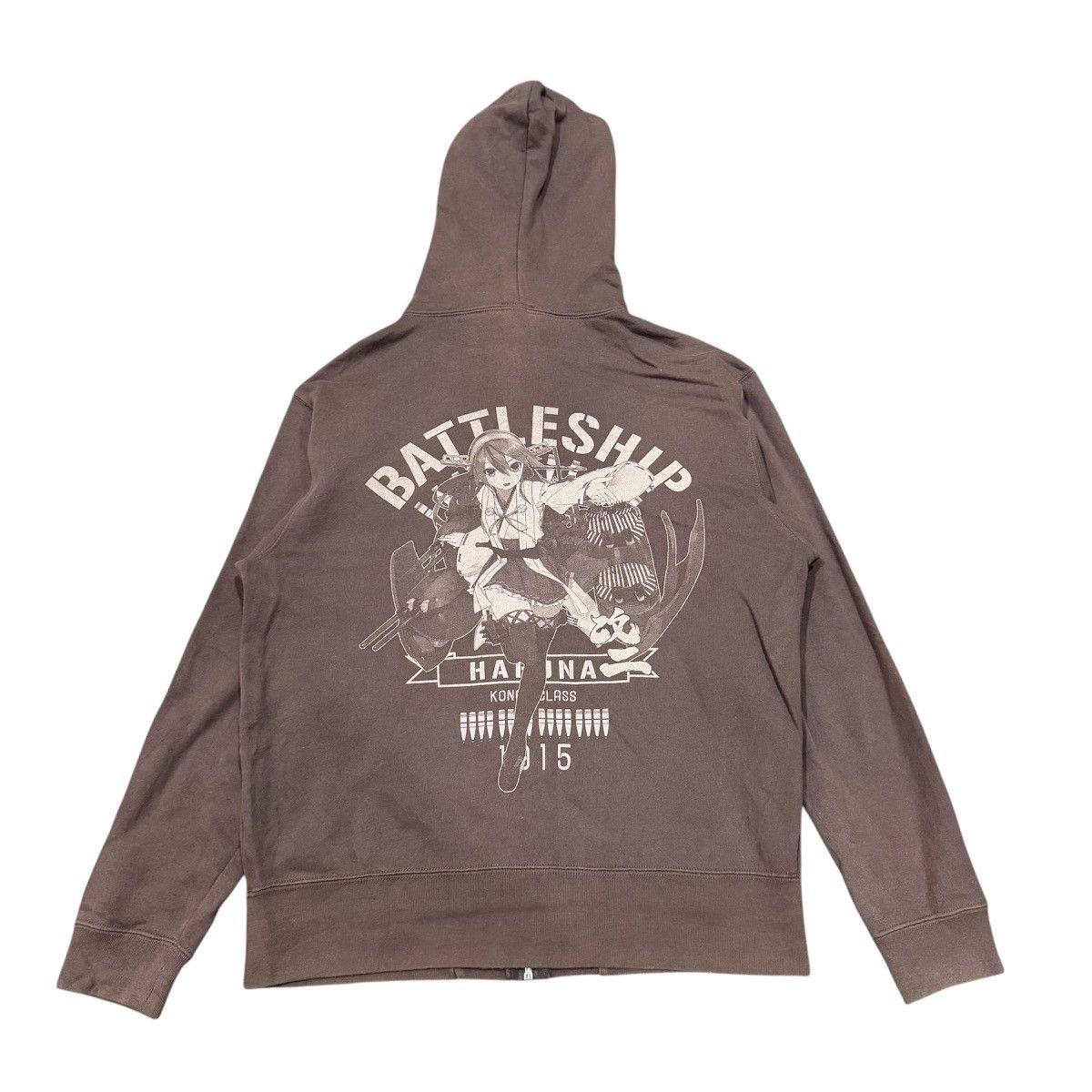 Anime Vintage KanColle Haruna Battleship Hoodie – Cospa Nijigen Size US M / EU 48-50 / 2 - 1 Thumbnail