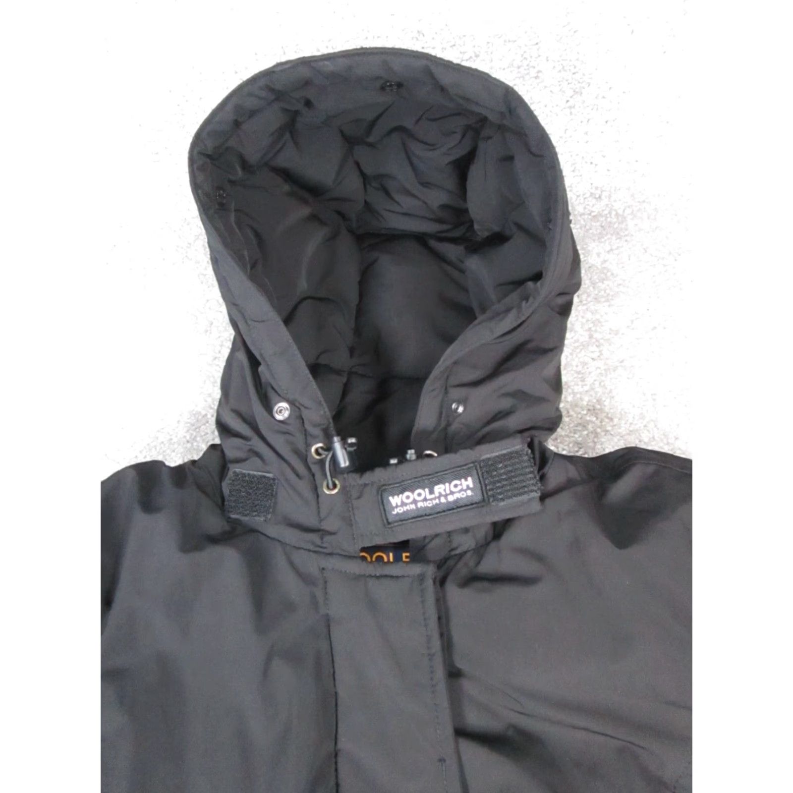 Vintage Woolrich Parka Jacket Womens XS Black Long Coat Zip Parka Woolrich Artic Parka Jacket Womens XS Black Long Coat Zip Regular Size XS / US 0-2 / IT 36-38 - 2 Thumbnail