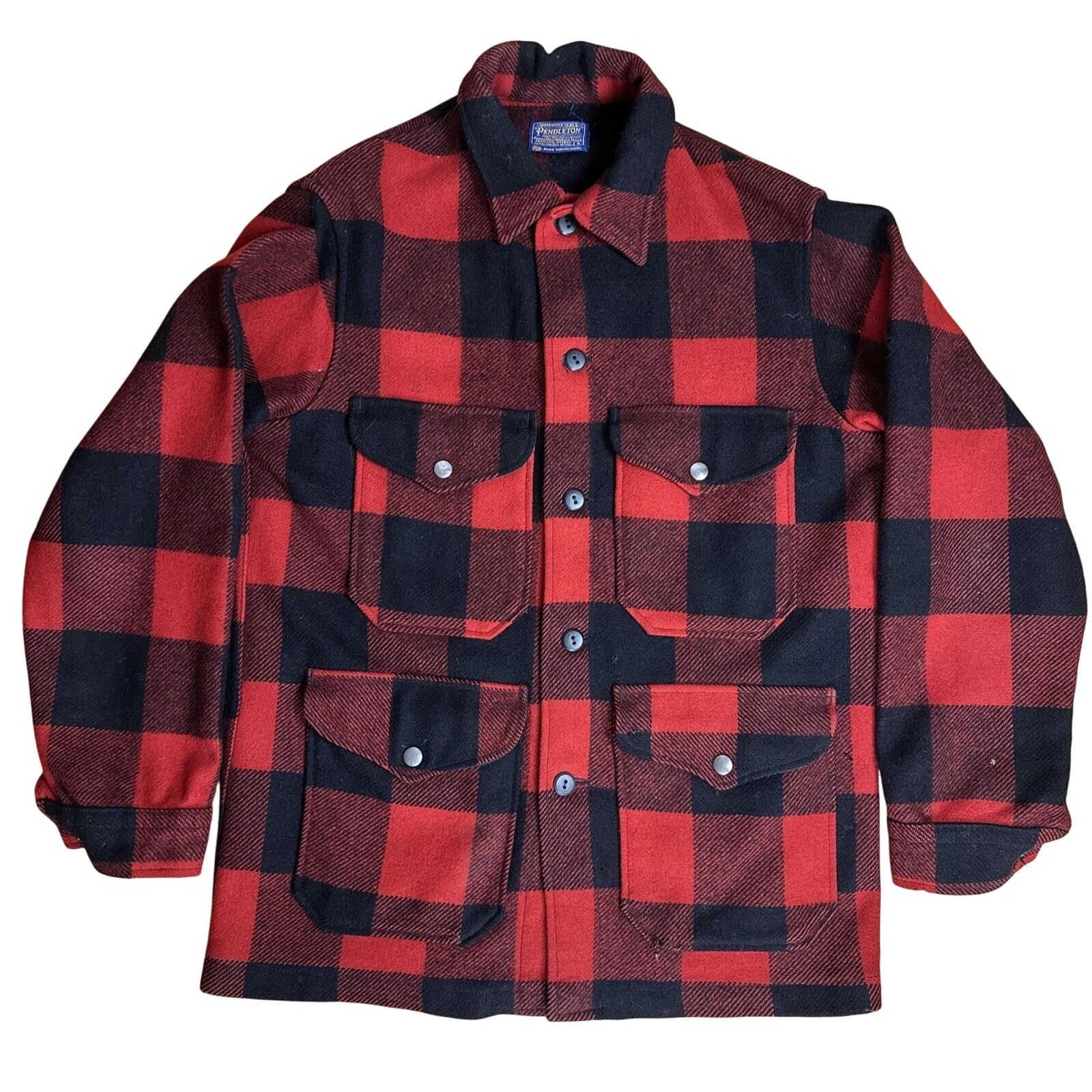 Pendleton Pendleton - Mackinaw Wool Cruiser Buffalo Jacket Coat Size S Size US S / EU 44-46 / 1 - 17 Thumbnail