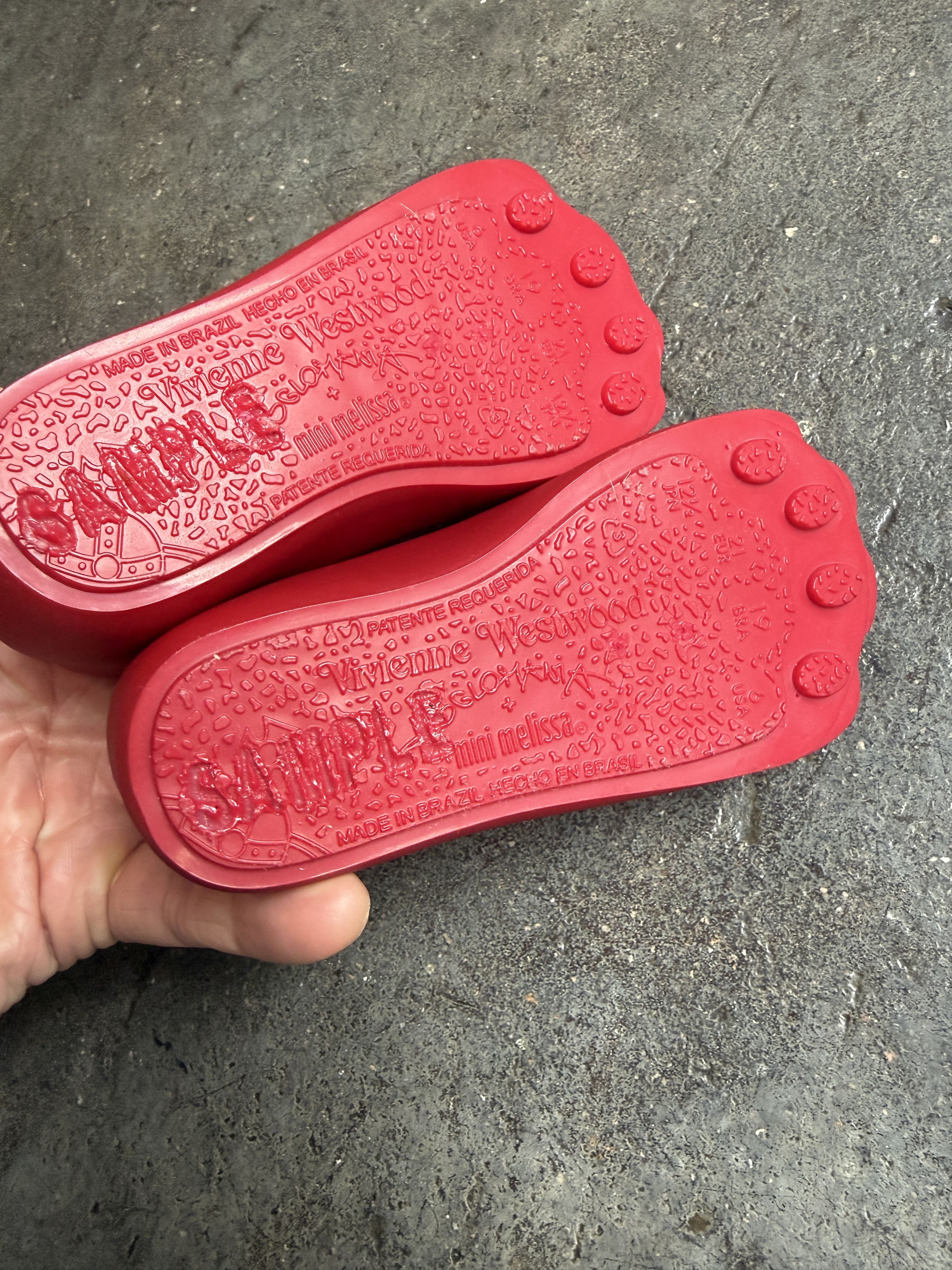 Vivienne Westwood 1/1 Sample Adjustable Melissa Kid Shoe w/ Metal orb Size US 6 / EU 39 - 3 Thumbnail