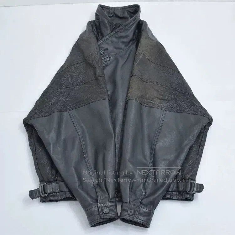 Vintage 80s 90s Vintage Bell Maxim Leather Jacket. Size US M / EU 48-50 / 2 - 4 Thumbnail
