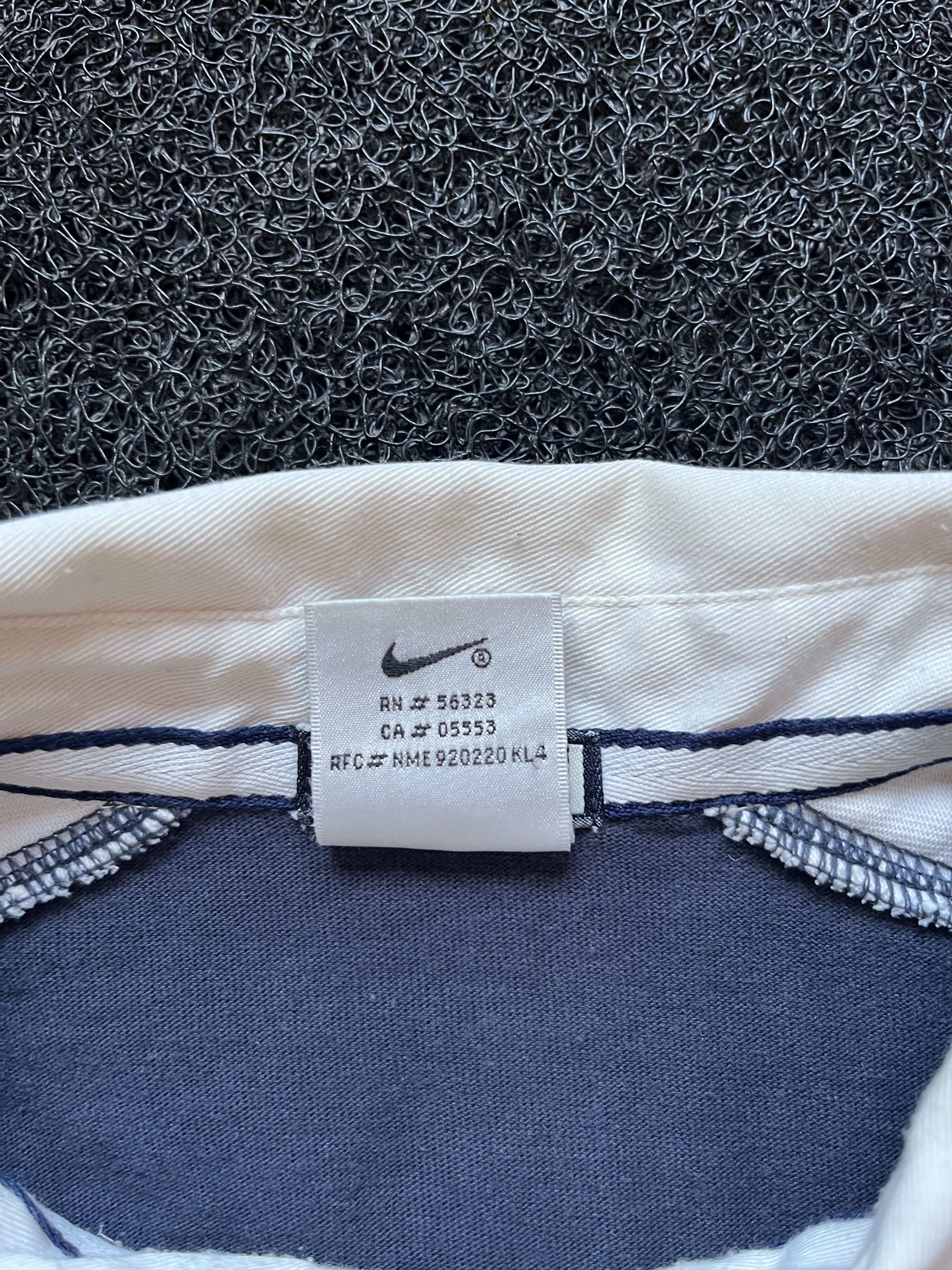 Nike Vintage Nike Streetwear Striped Rugby Longsleeve T-Shirt Size US M / EU 48-50 / 2 - 5 Thumbnail