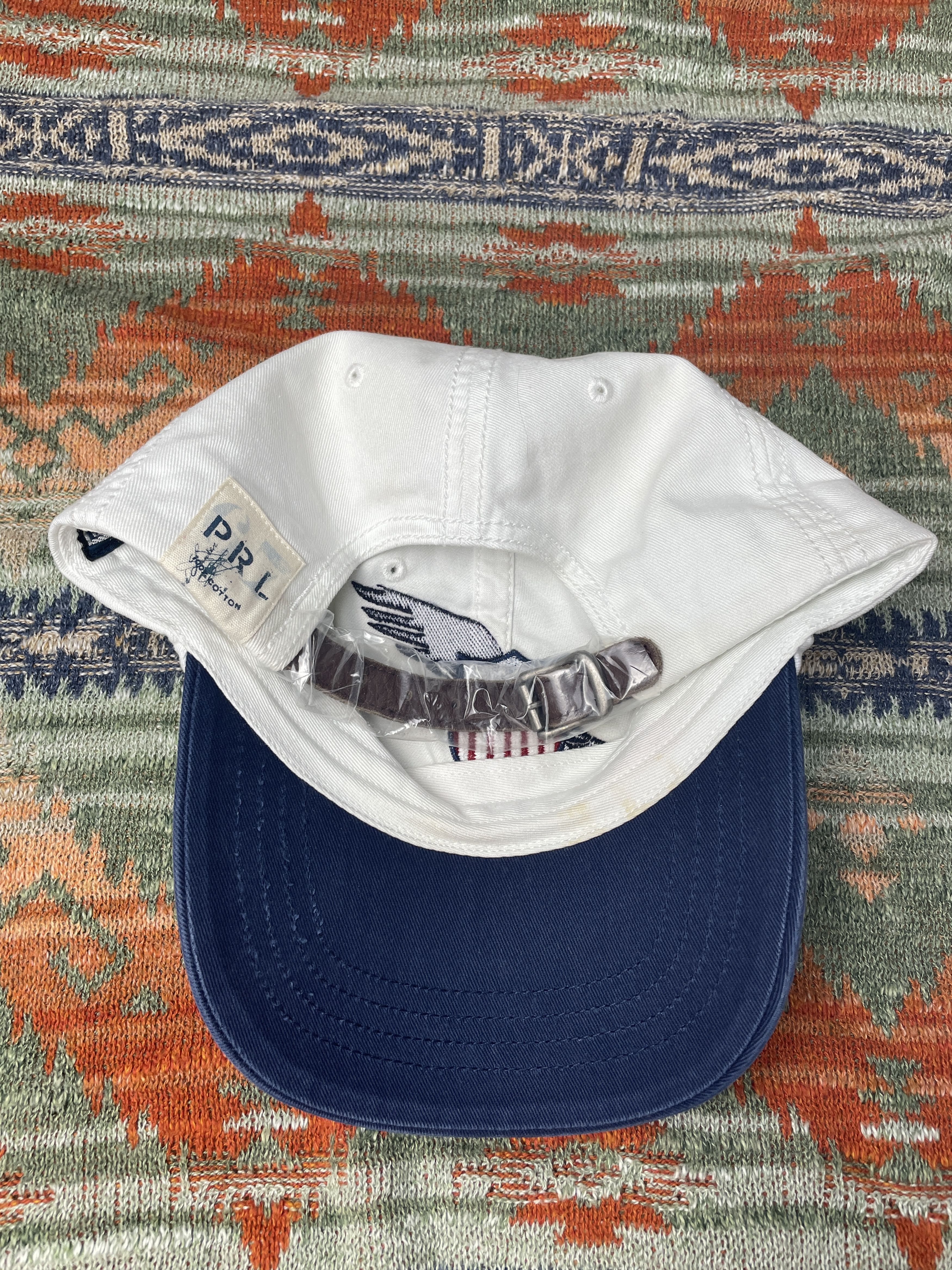 Polo Ralph Lauren Polo Ralph Lauren Rare Leather Baseball Hat cap Size ONE SIZE - 5 Thumbnail