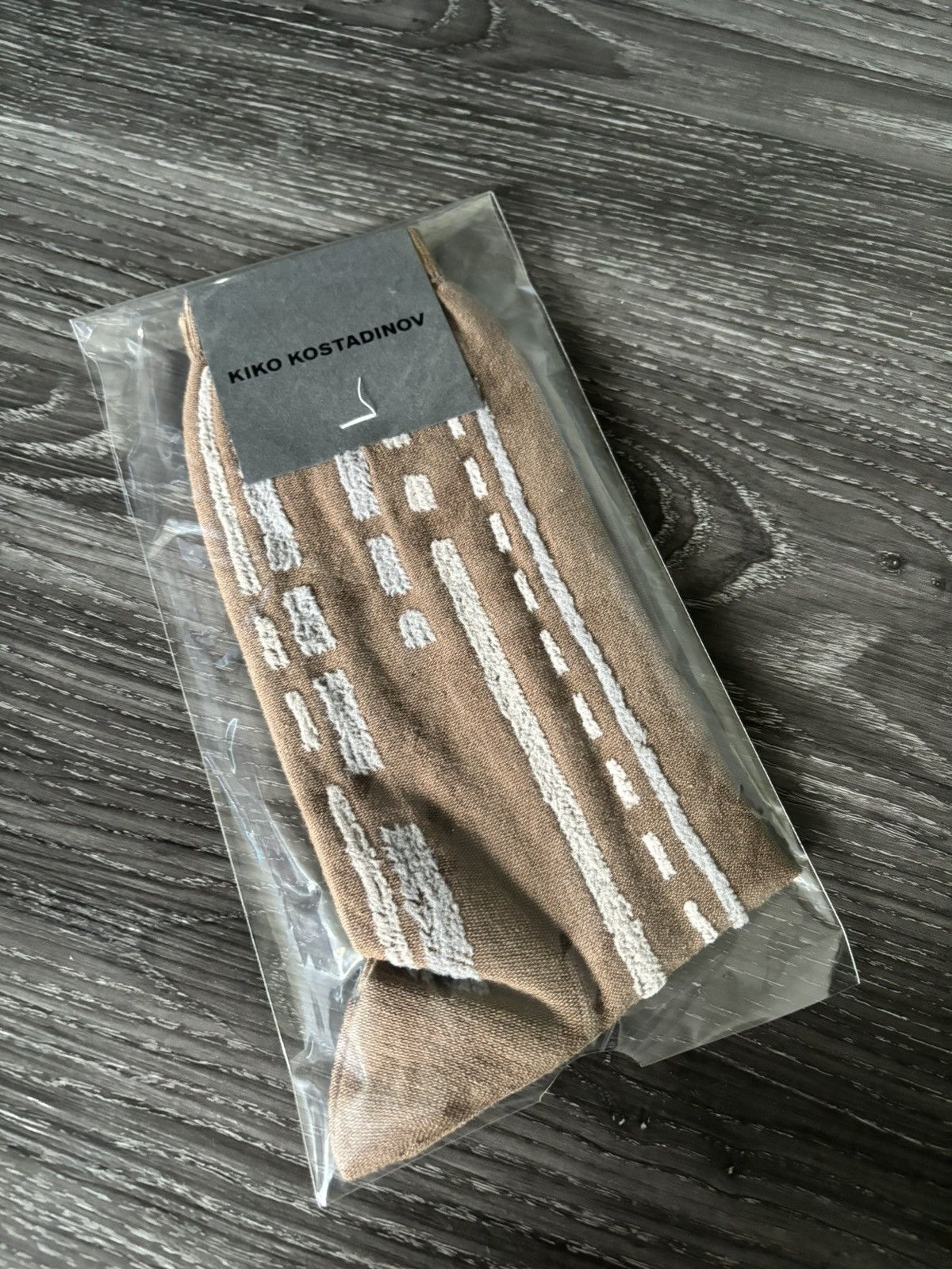 image of Kiko Kostadinov Brown Socks, Men's